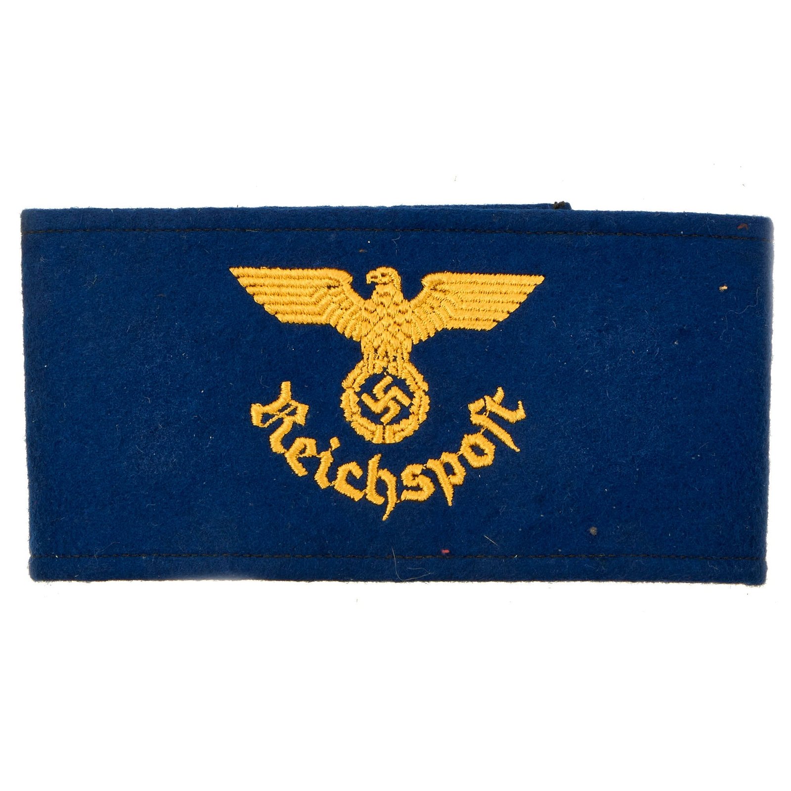 Buy Original German WWII Unissued Reichspost National Postal Service Armband with Issue Stamp | Original Firearms Antique For Sale