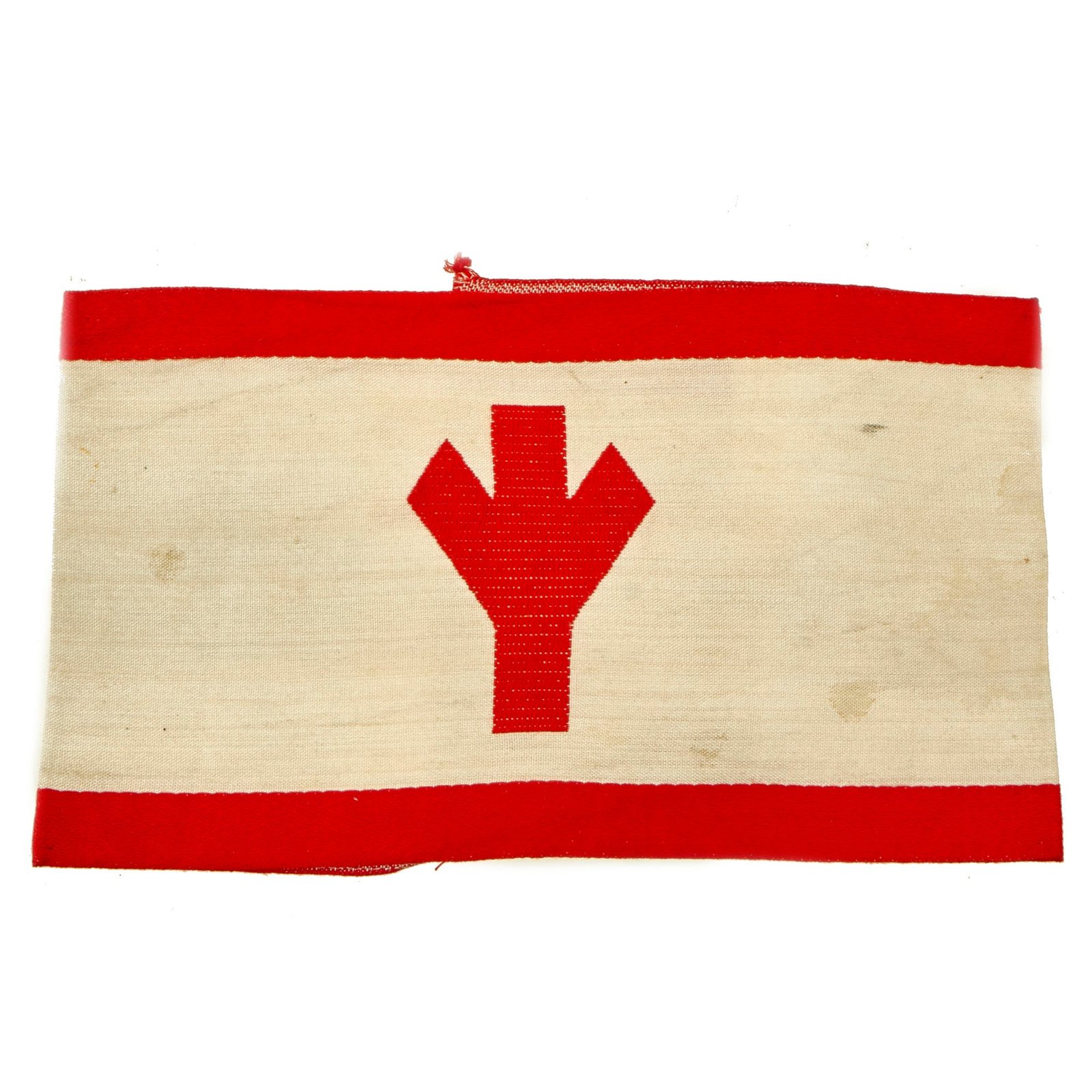 Buy Original German WWII HJ National Youth Organization Doctor's Armband with RZM Tag | Original Firearms Antique For Sale