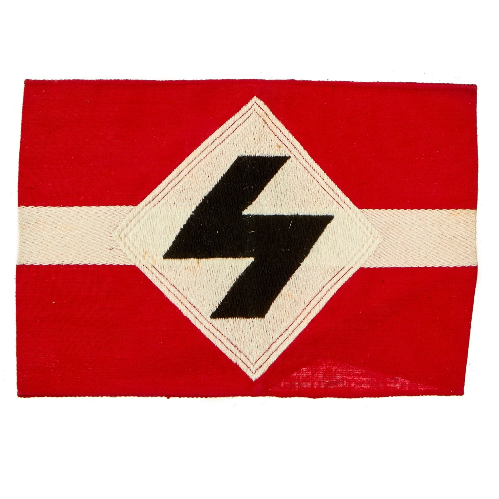 Buy Original German WWII Deutsches Jungvolk German Youth Organization Machine Embroidered Armband | Original Firearms Antique For Sale