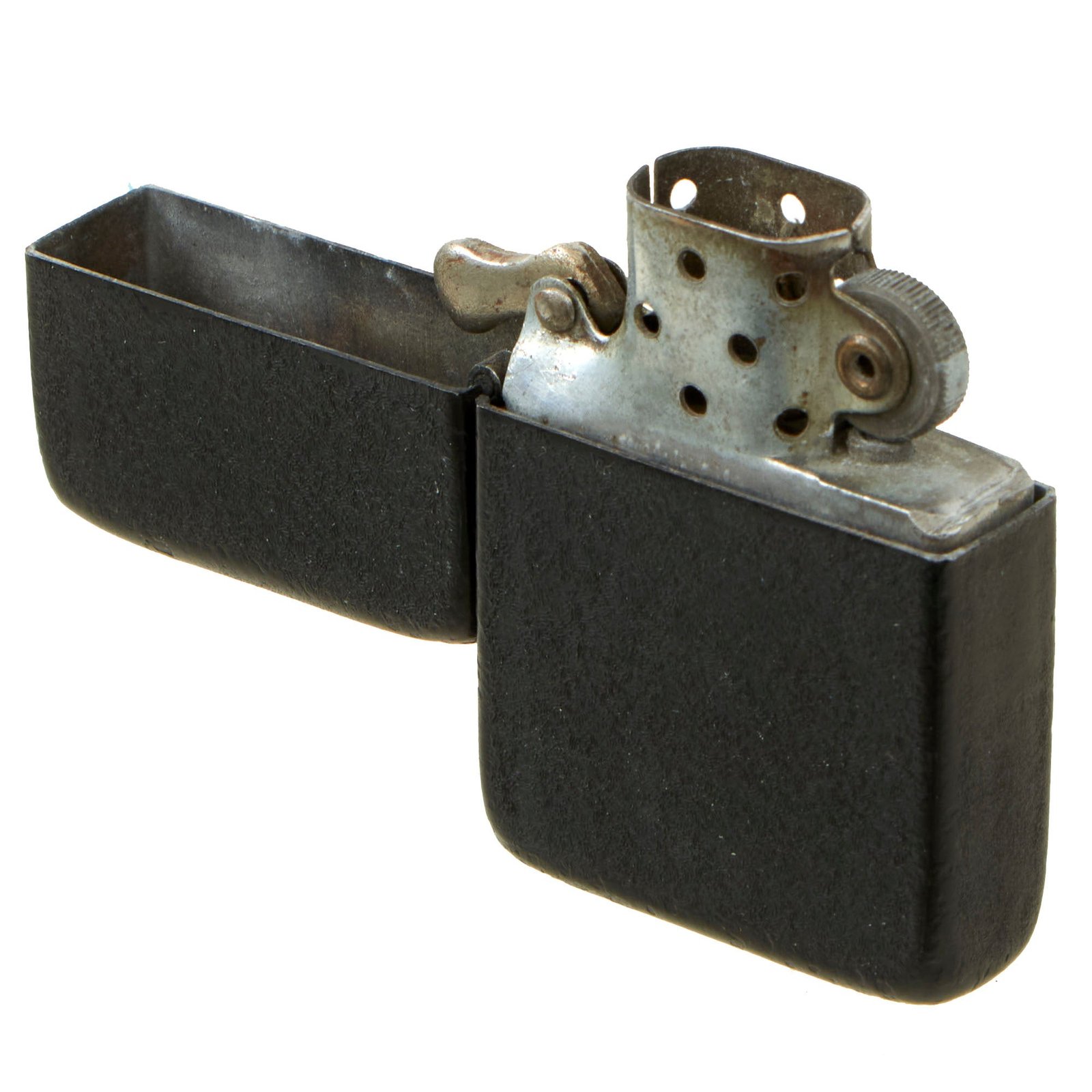 Buy Original U.S. WWII Black Crackle Zippo Lighter | Original Firearms Antique For Sale