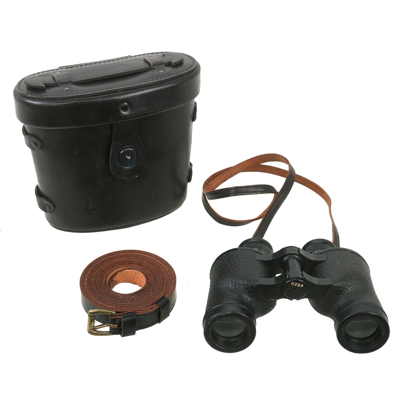 Buy Original U.S. WWII U.S. Marine Corps Mk. 19 6x30 Binoculars with Case by Spencer Lens Company - Unissued | Original Firearms Antique For Sale