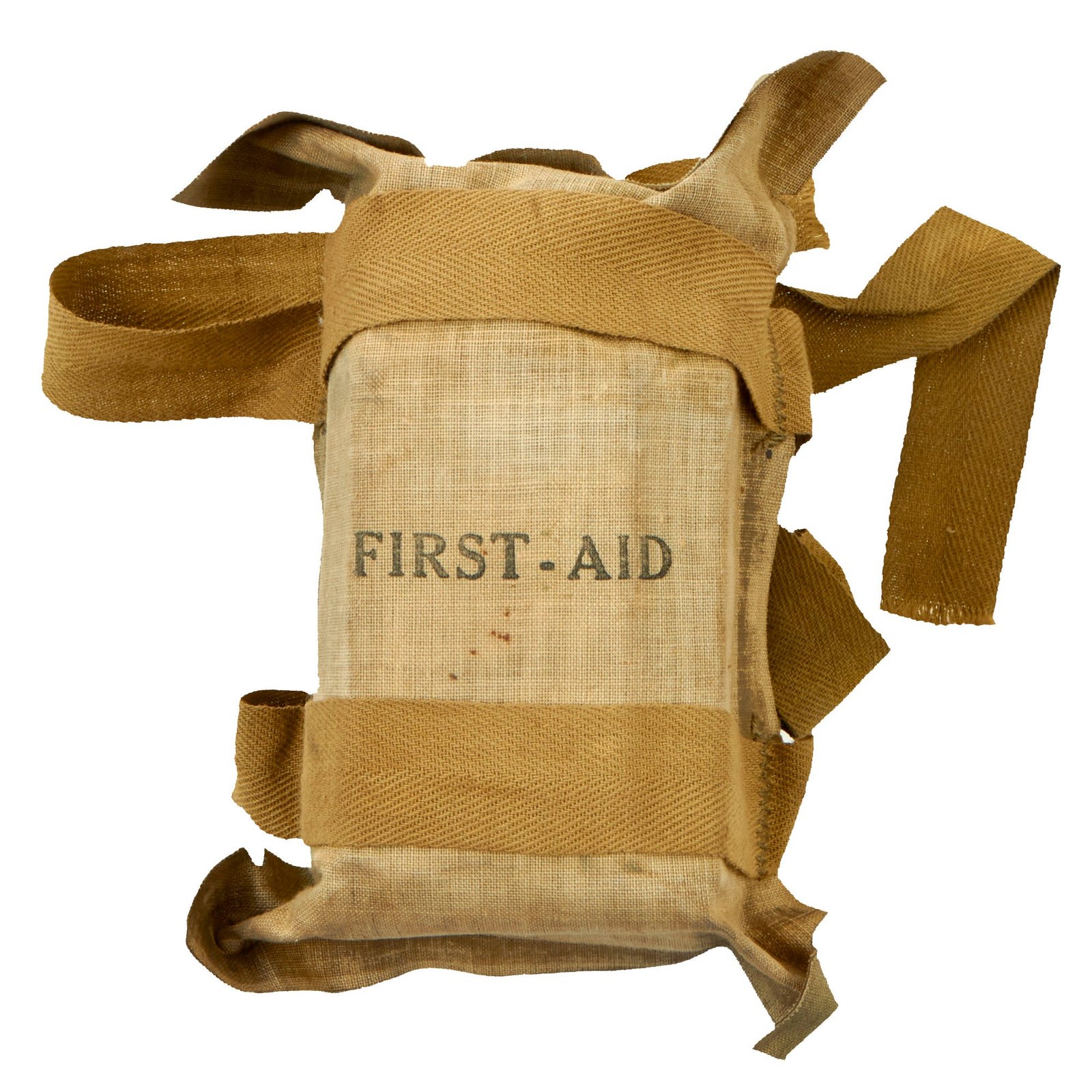 Buy Original U.S. WWII Paratrooper Medical Bandage 2nd Pattern First Aid Packet | Original Firearms Antique For Sale