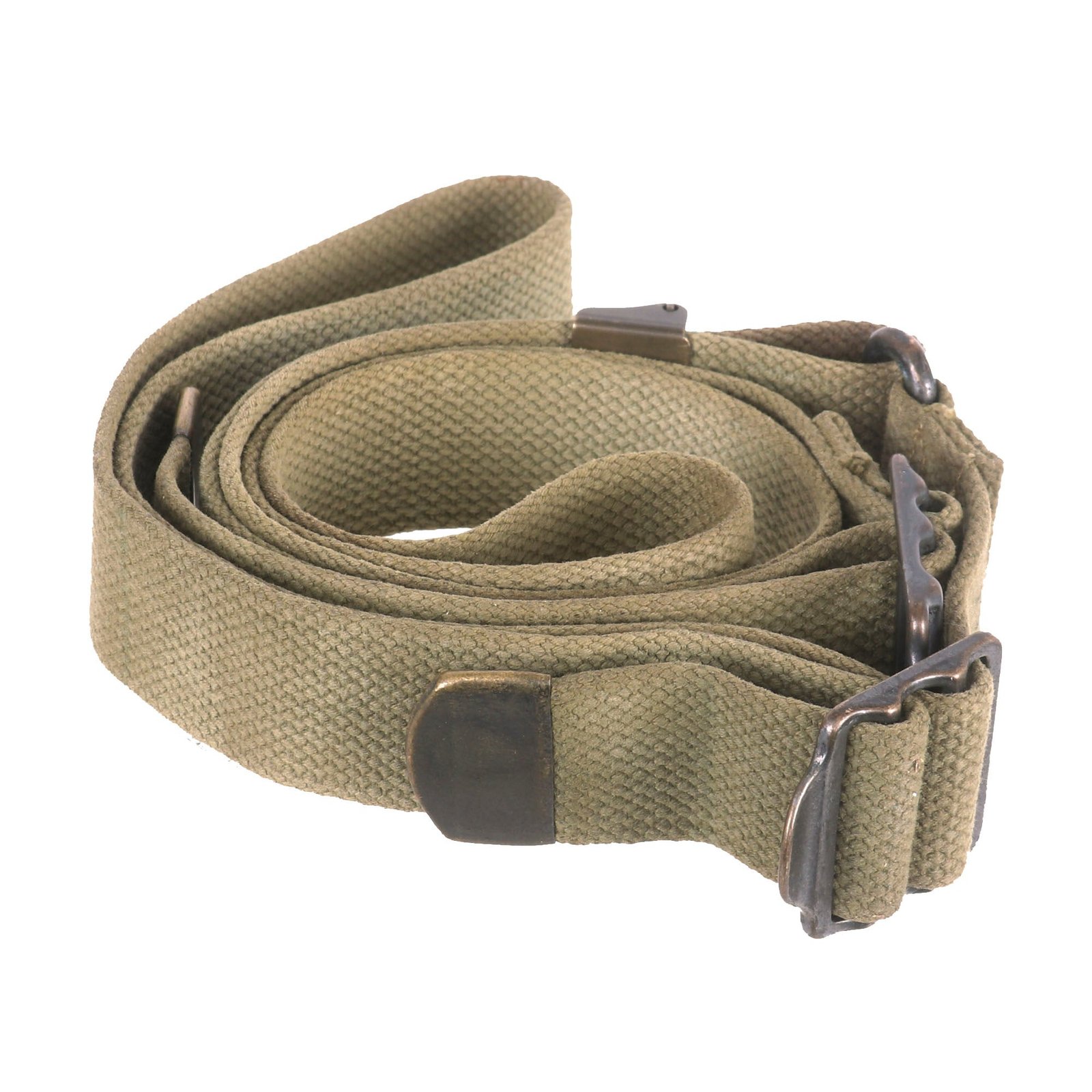 Buy Original U.S. WWII M1923 Web Rifle Sling by S.M. Co. for M1903 Springfield - M1 Garand - Thompson SMG - Dated 1942 | Original Firearms Antique For Sale
