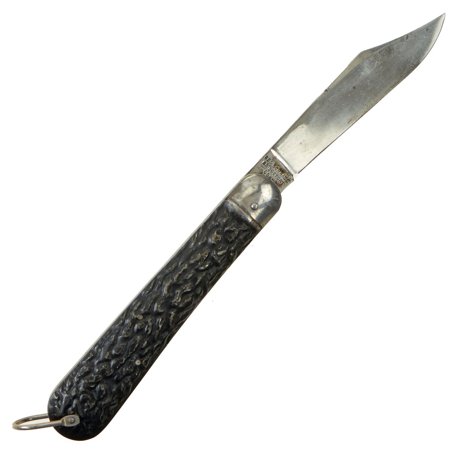 Buy Original U.S. WWII Airborne Schrade Presto “Commando” M2 No.3 Paratrooper Knife with Painted Metal Handle | Original Firearms Antique For Sale