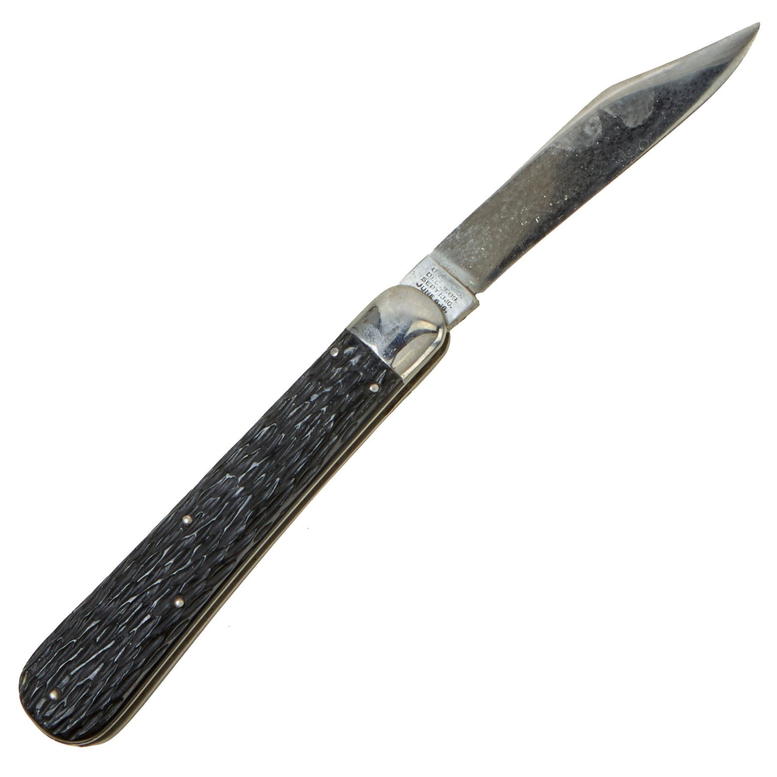 Buy Original U.S. WWII Airborne Schrade Large M2 No.1 Knife with "Jigged Bone" Handle | Original Firearms Antique For Sale