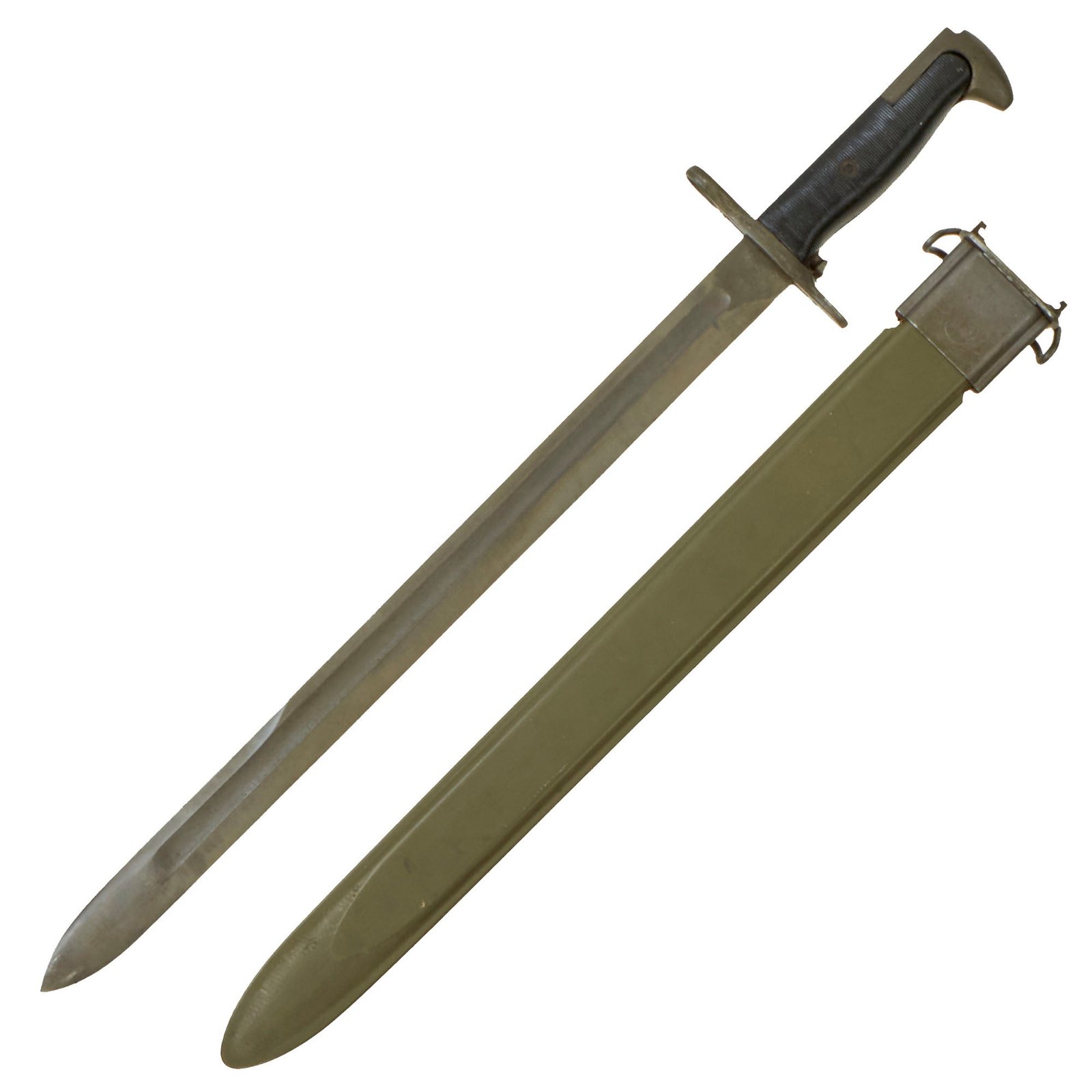 Buy Original U.S. WWII Unissued M1942 Garand Rifle 16 inch Bayonet by PAL with M3 Scabbard - dated 1942 | Original Firearms Antique For Sale