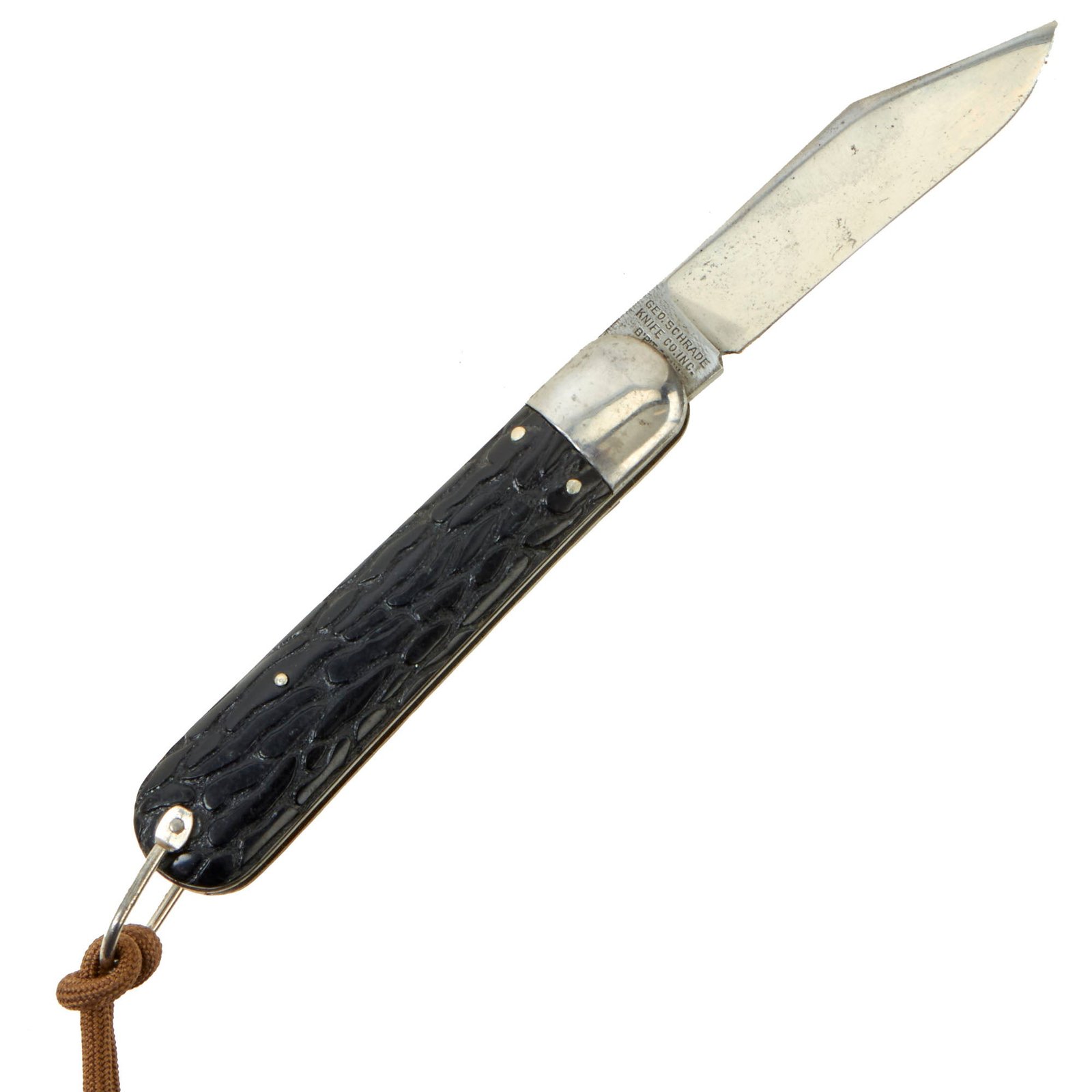 Buy Original U.S. WWII Airborne Schrade "Presto" M2 Knife with Plastic Handle & Lanyard | Original Firearms Antique For Sale