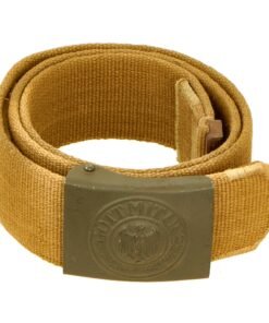 Buy Original German WWII Rare Tropical Afrikakorps DAK Web Belt with 1941 Dated Steel Buckle by Noelle & Hueck | Original Firearms Antique For Sale