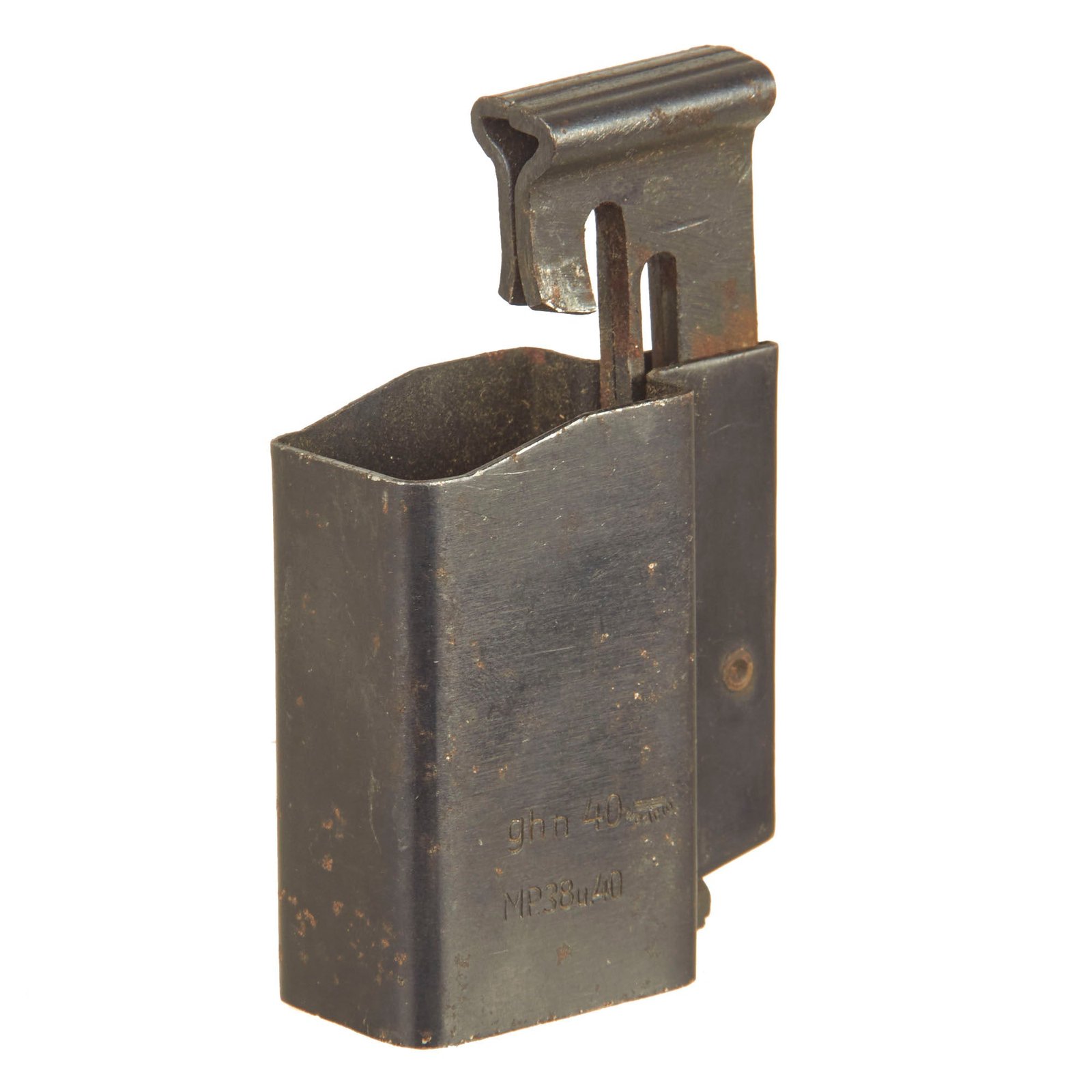 Buy Original German WWII MP 38/40 SMG Magazine Loader by Carl Ullrich & Co (ghn) - Dated 1940 | Original Firearms Antique For Sale