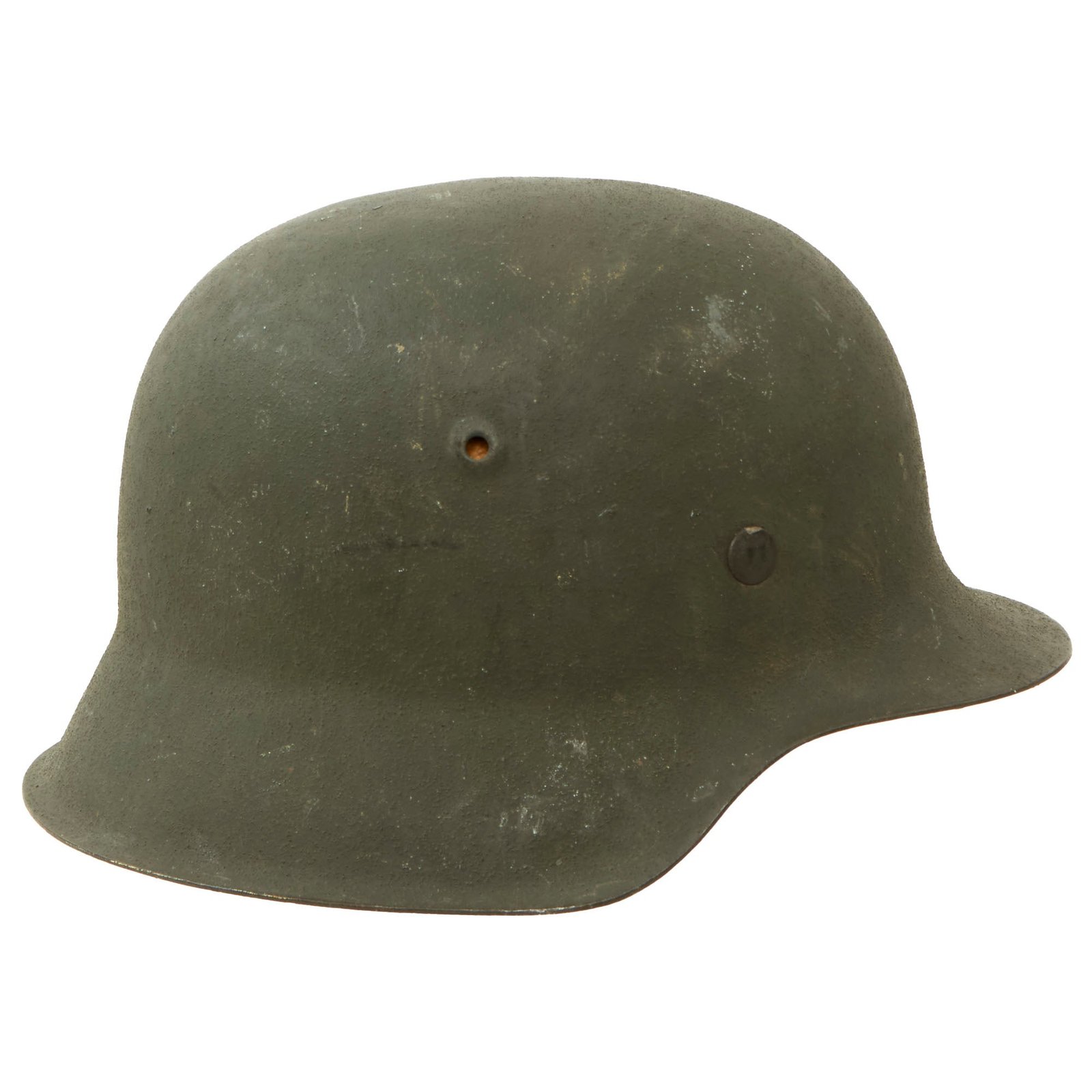 Buy Original German WWII Unissued M42 No Decal Army Heer Helmet with 1944 Dated 55cm Liner & Chinstrap - Stamped hkp62 | Original Firearms Antique For Sale