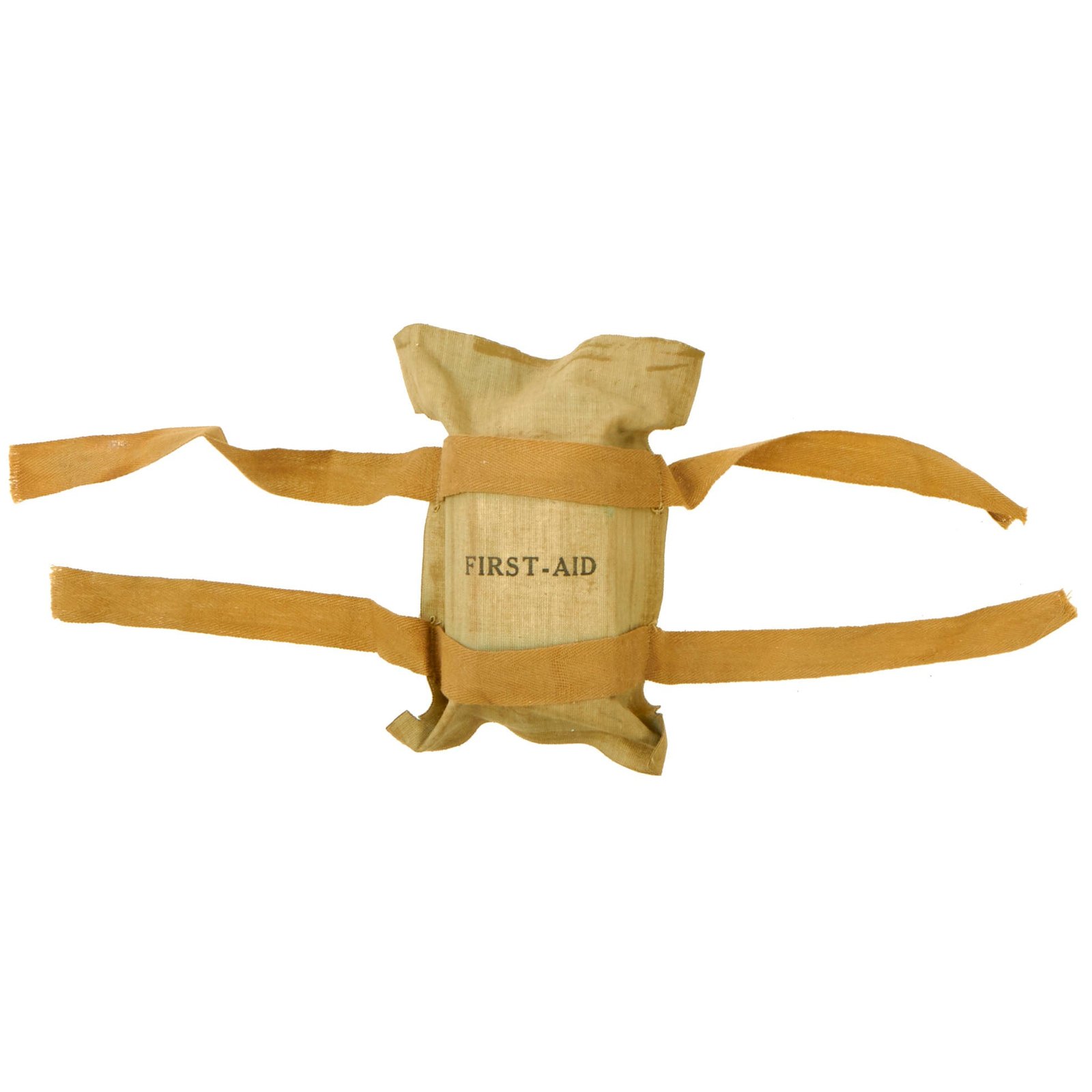 Buy Original U.S. WWII Paratrooper Medical Bandage 2nd Pattern First Aid Packet | Original Firearms Antique For Sale