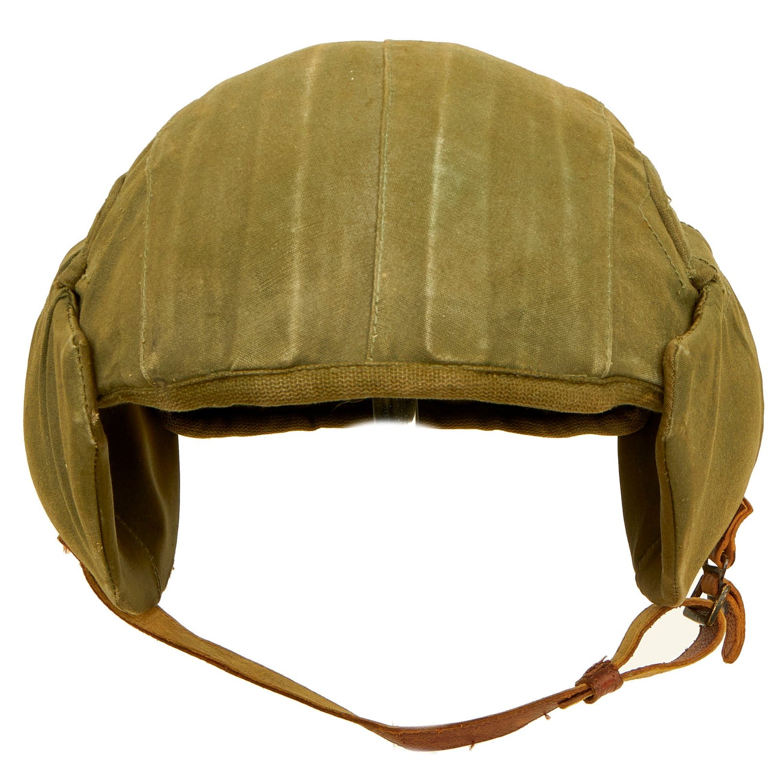 Buy Original U.S. WWII USAAF Bomber Crew M4A2 Flak Helmet - Complete | Original Firearms Antique For Sale