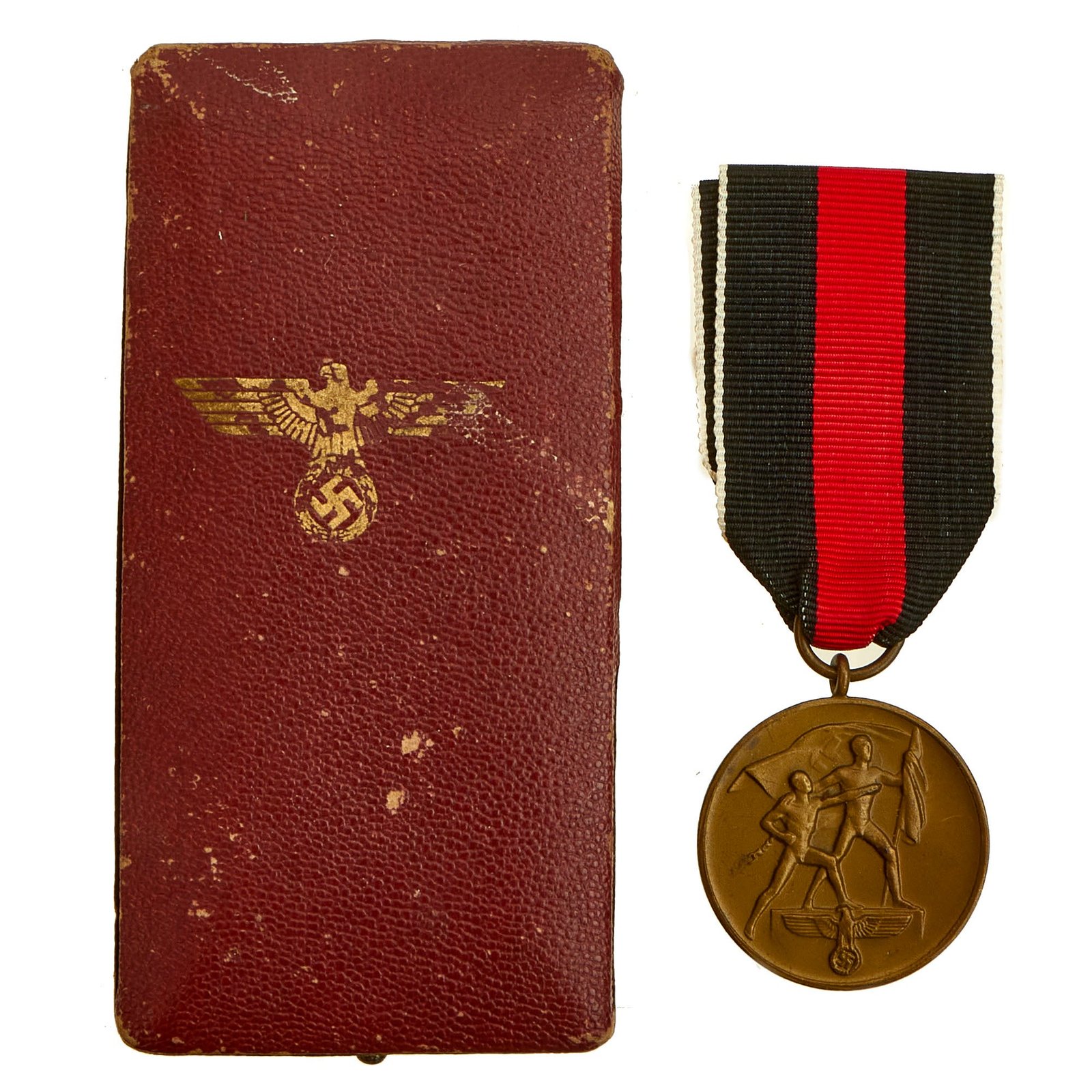 Buy Original German WWII 1 October 1938 Commemorative Sudetenland Medal in Presentation Case | Original Firearms Antique For Sale