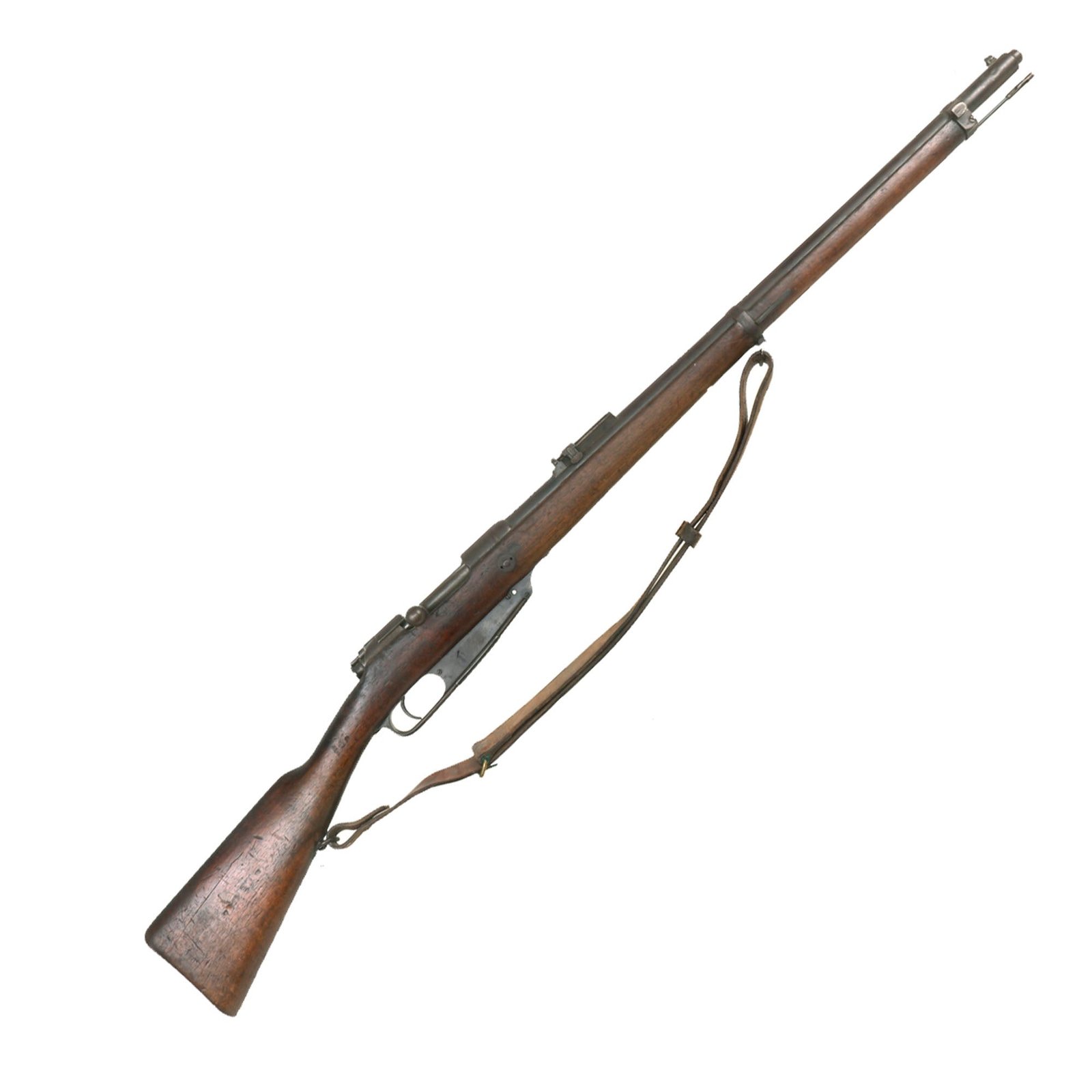 Buy Original German Pre-WWI Gewehr 88/05 S Commission Rifle by Danzig Arsenal Serial 9631 g with Period Sling - Dated 1891 | Original Firearms Antique For Sale