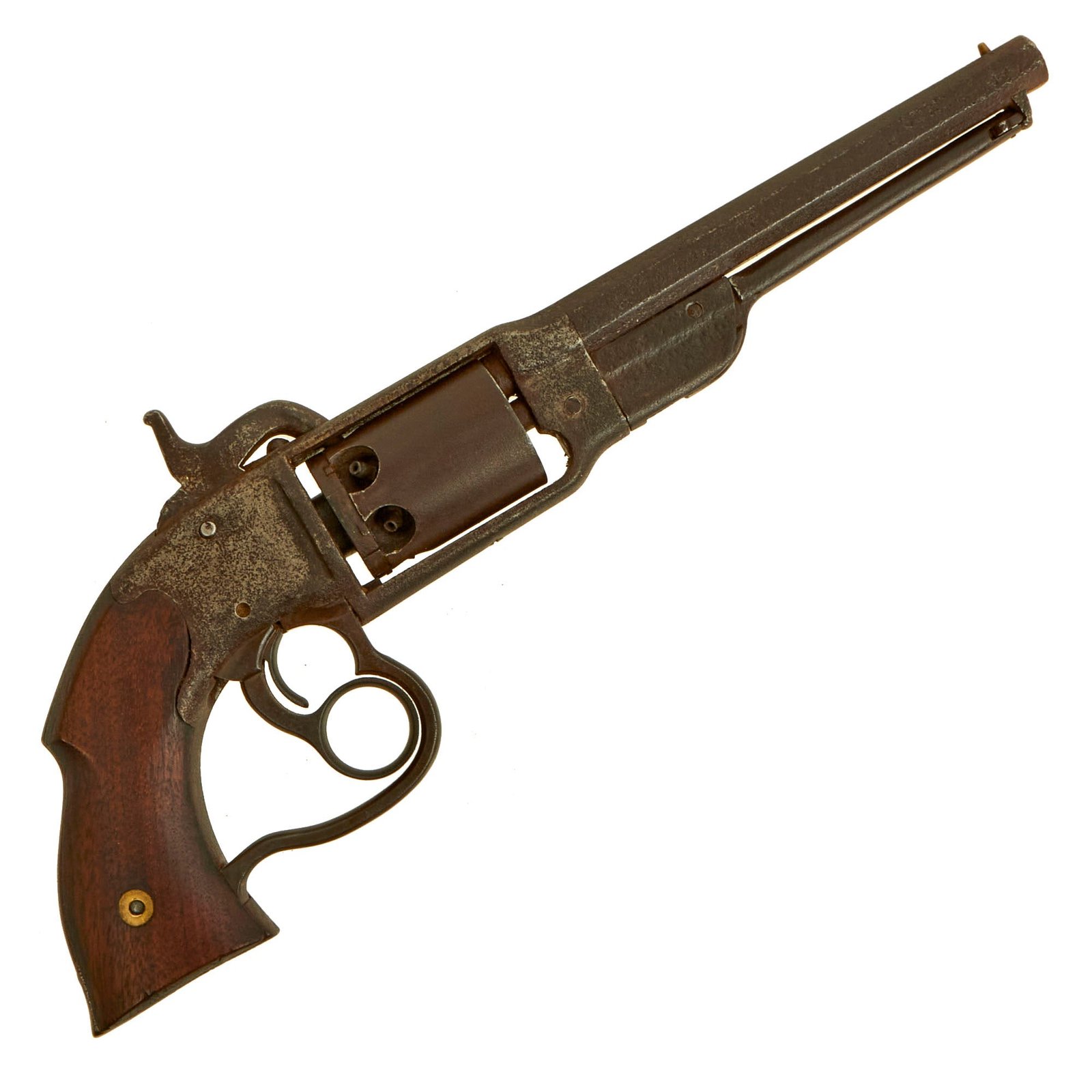 Buy Original U.S. Civil War Savage 1861 Navy Model .36 Caliber Percussion Revolver - Serial 6462 | Original Firearms Antique For Sale