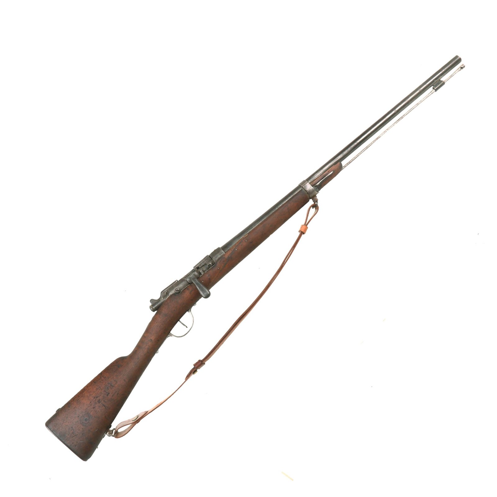 Buy Original French Modèle 1874 M80 Gras Rifle Shortened and Converted to 16 Gauge Shotgun in Liège, Belgium | Original Firearms Antique For Sale