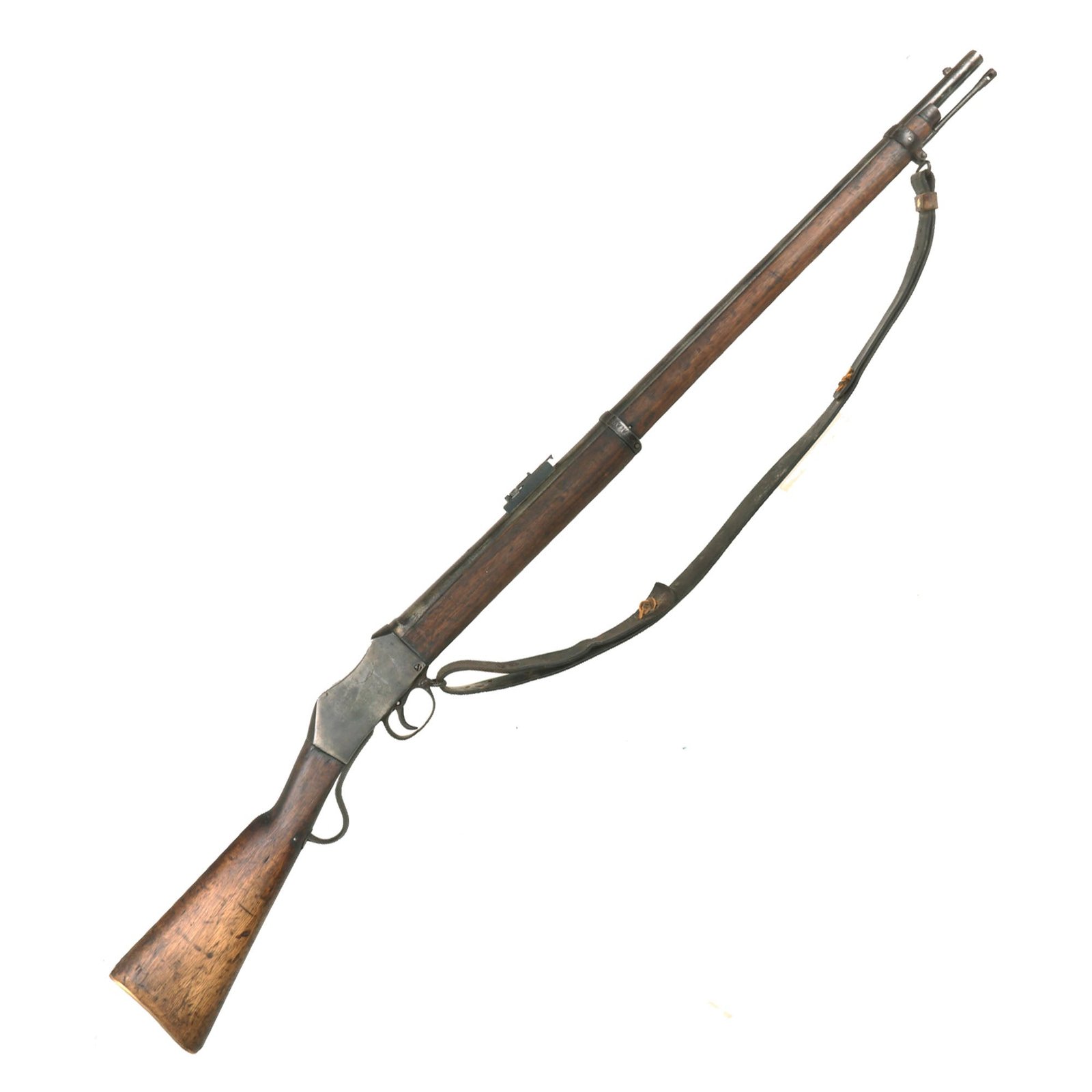 Buy Original Rare Nepalese P-1878 Martini-Henry Francotte Patent Short Lever Infantry Rifle with Sling | Original Firearms Antique For Sale