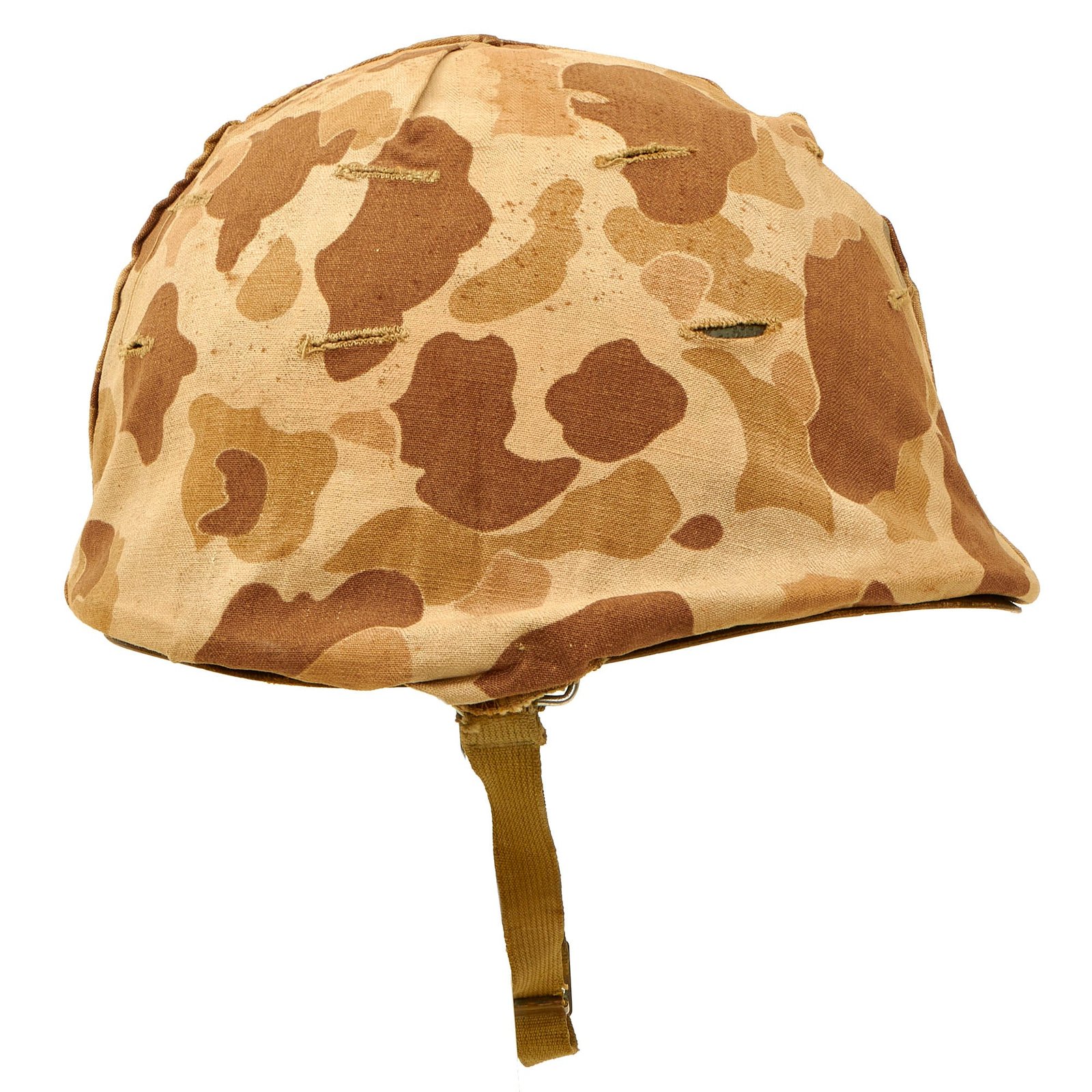 Buy Original U.S. WWII / Korean War USMC M1 Helmet with Westinghouse/CAPAC Paratrooper Liner and Blue Anchor USMC Cover With EGA Stencil | Original Firearms Antique For Sale