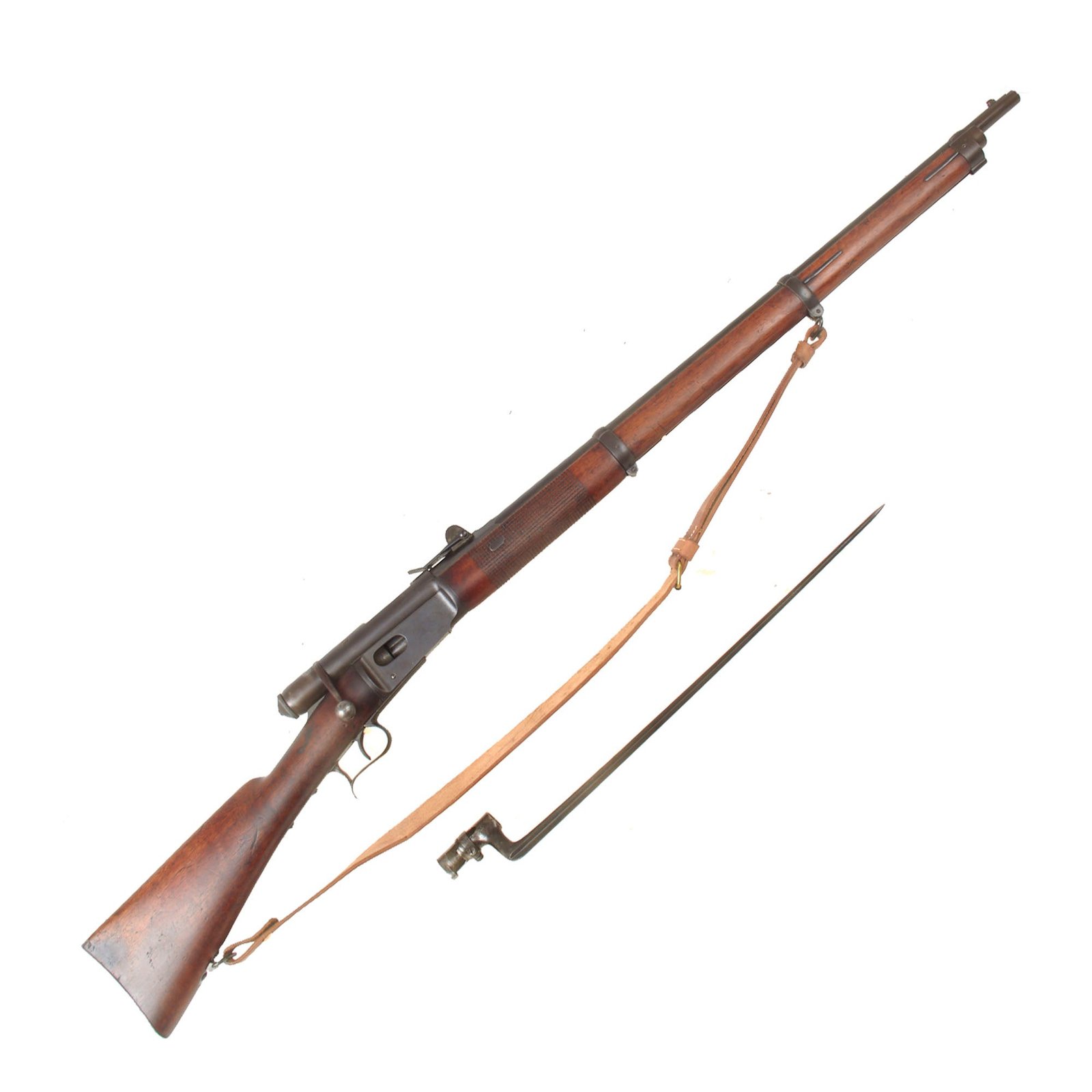 Buy Original Swiss Vetterli Repetiergewehr M1871 Magazine Rifle by Waffenfabrik Bern Serial 121066 with Socket Bayonet - 10.4×38mm | Original Firearms Antique For Sale
