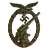 Buy Original German WWII Early War Luftwaffe Anti-Aircraft Flak Battle Badge in Tombak - Unmarked | Original Firearms Antique For Sale