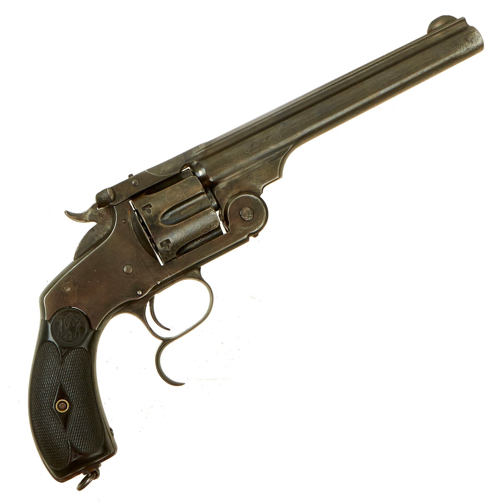 Buy Original U.S. Smith & Wesson Japanese Navy Contract New Model No. 3 Top Break .44cal Revolver - serial 9370 | Original Firearms Antique For Sale
