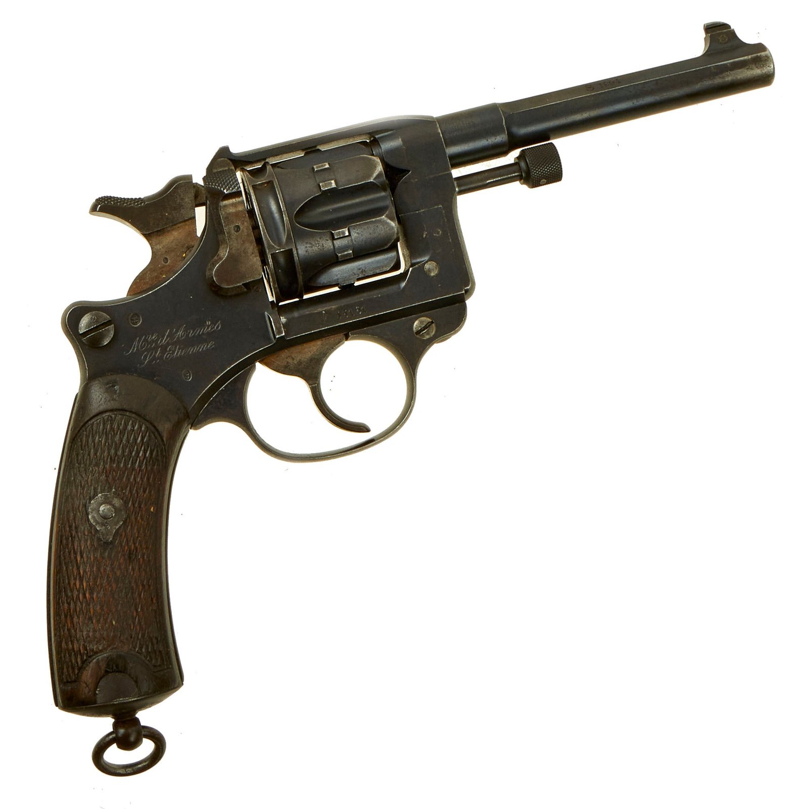Buy Original Excellent French Modèle 1892 Lebel Revolver in 8mm dated 1894 - Serial F 53161 | Original Firearms Antique For Sale