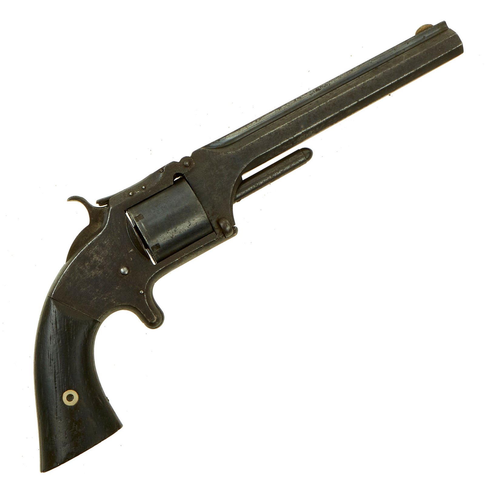 Buy Original Japanese Contract U.S. Smith & Wesson Model 2 Army .32cal Revolver with 6" Barrel - Matching Serial 60494 | Original Firearms Antique For Sale