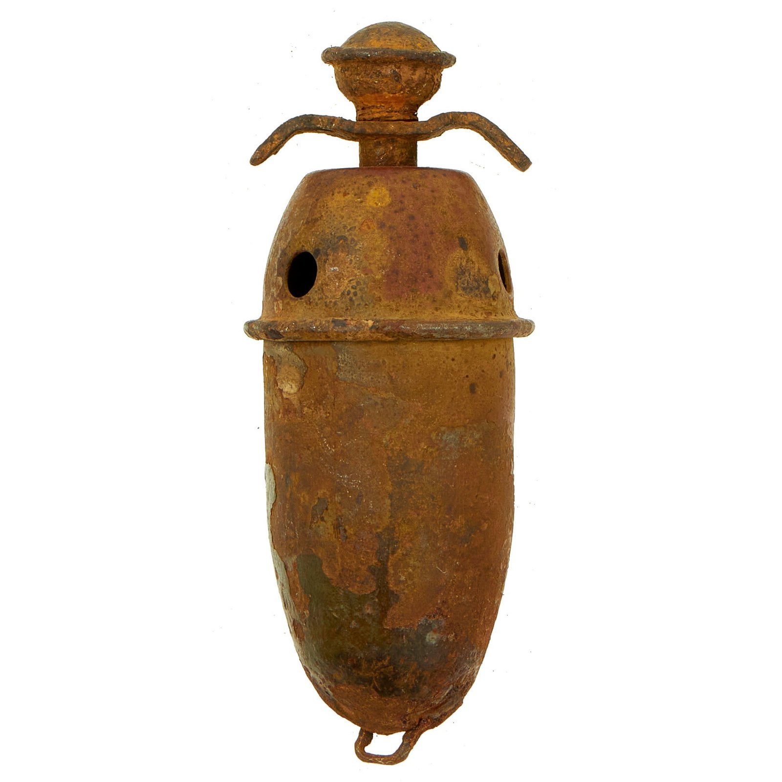 Buy Original German WWII Model 42 Inert Smoke Egg Hand Grenade - Nebeleihandgranate 42 | Original Firearms Antique For Sale
