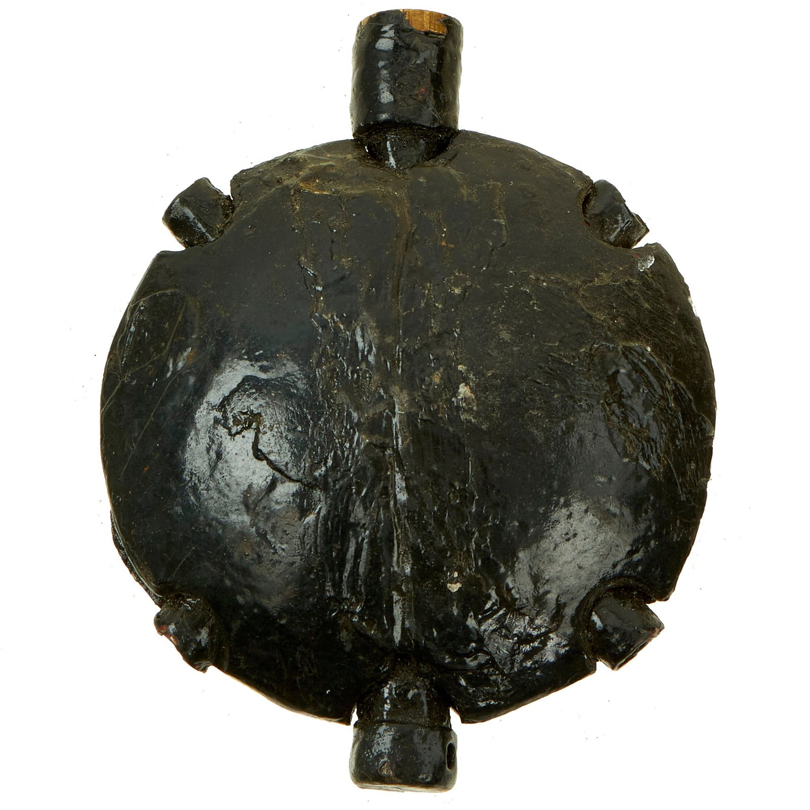 Buy Original German WWI Model 1915 Inert "Turtle" Defensive Discus Hand Grenade - Discushandgranate | Original Firearms Antique For Sale