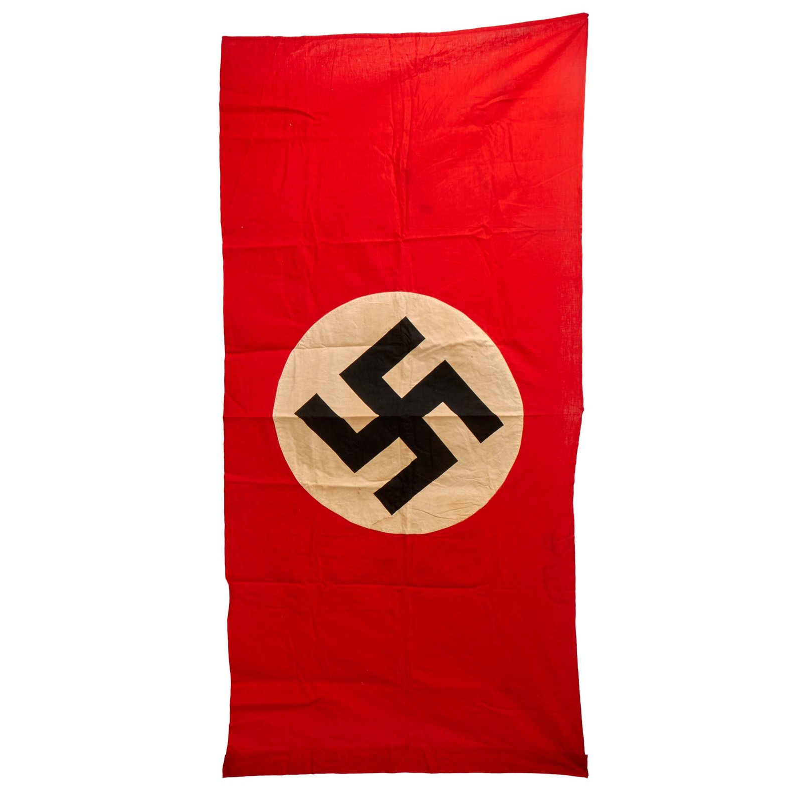 Buy Original German WWII NSDAP Large Multi-Piece Double Sided National Political Banner Flag - 90" x 45" | Original Firearms Antique For Sale