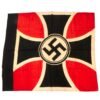 Buy Original German WWII NSRKB National Socialist State Veteran's Association Flag - 47" x 53" | Original Firearms Antique For Sale
