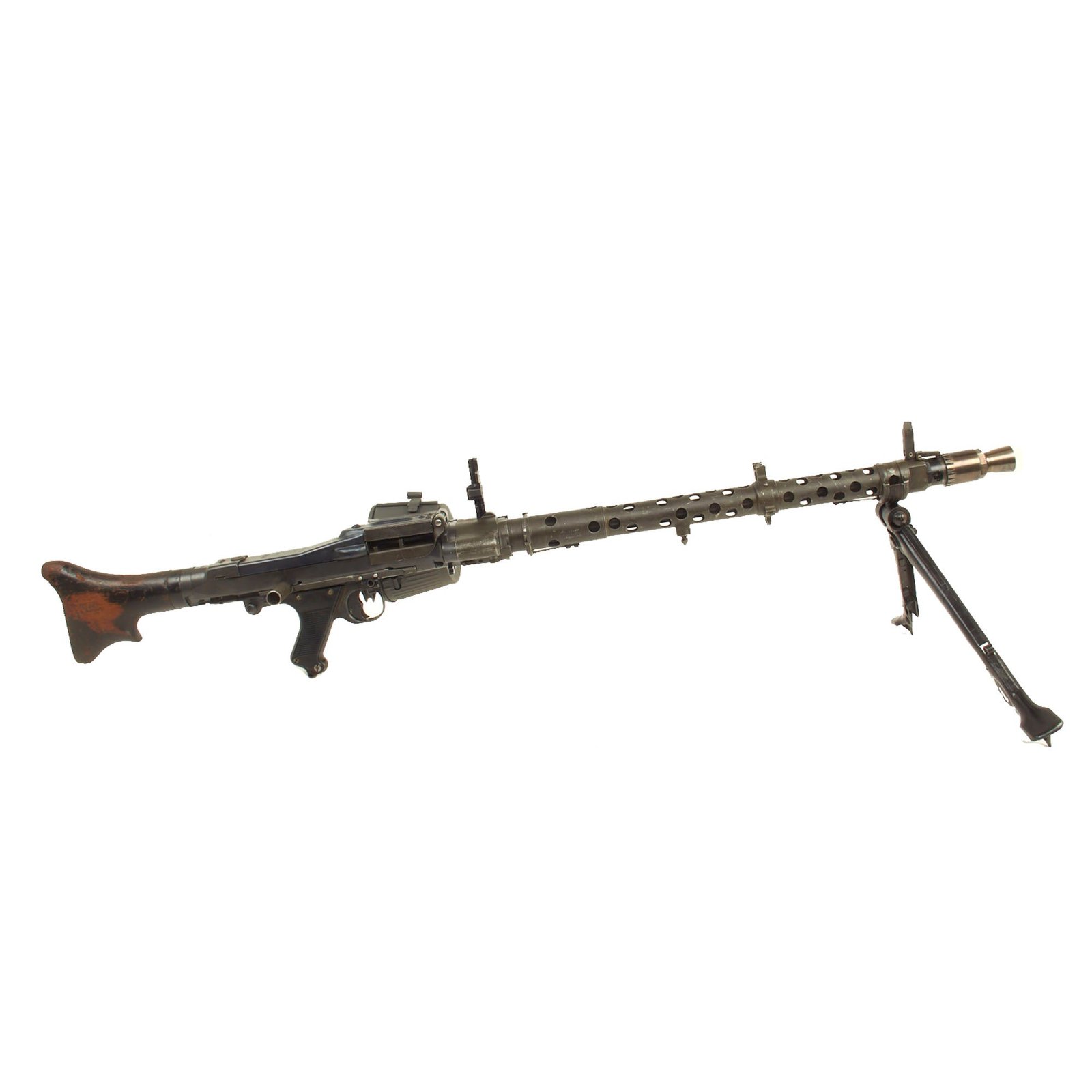 Buy Original German WWII MG 34 Display Machine Gun by Waffenwerke Brünn with Basket Belt Carrier - dated 1945 | Original Firearms Antique For Sale
