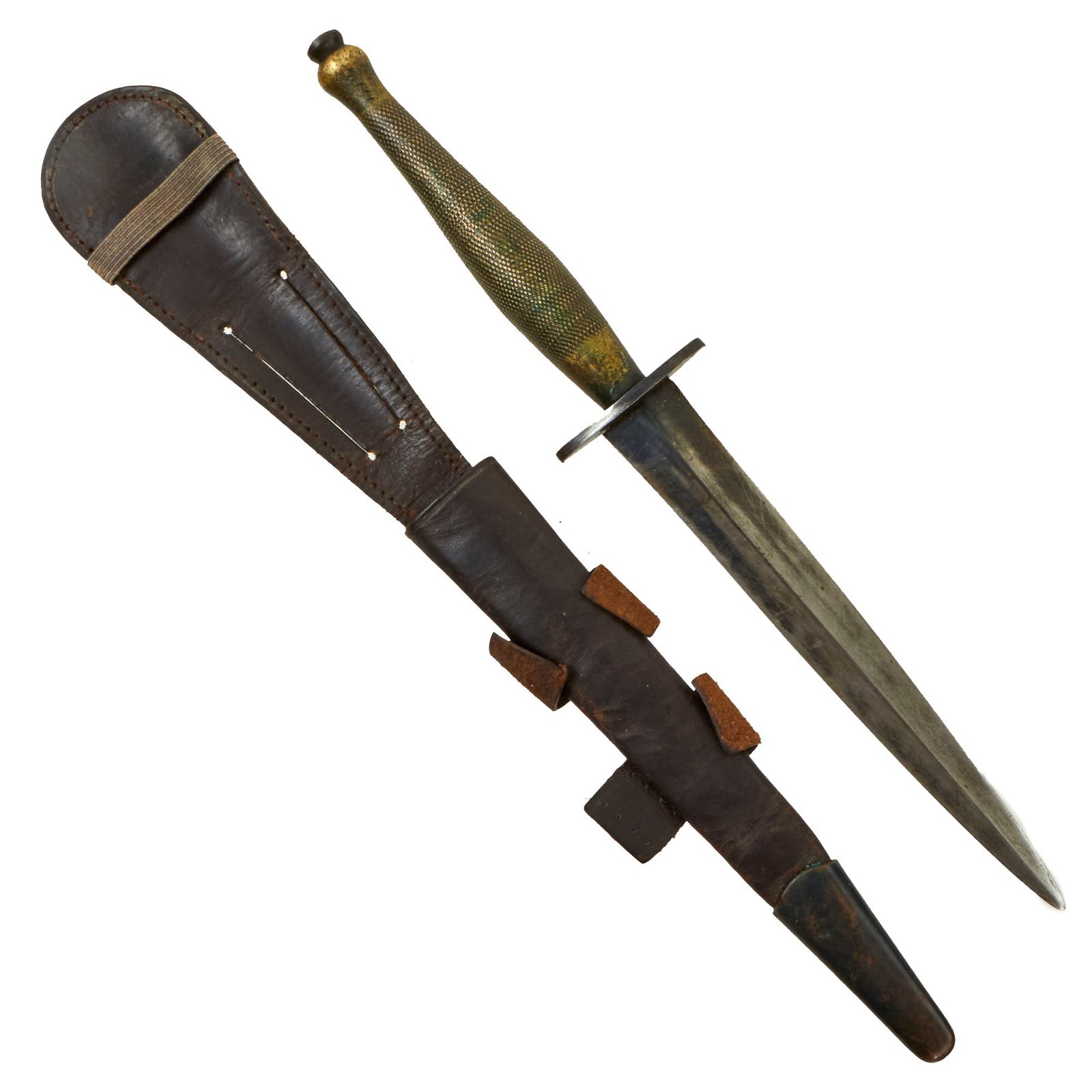 Buy Original British WWII Second Pattern Fairbairn-Sykes Fighting Knife - B2 Marked | Original Firearms Antique For Sale