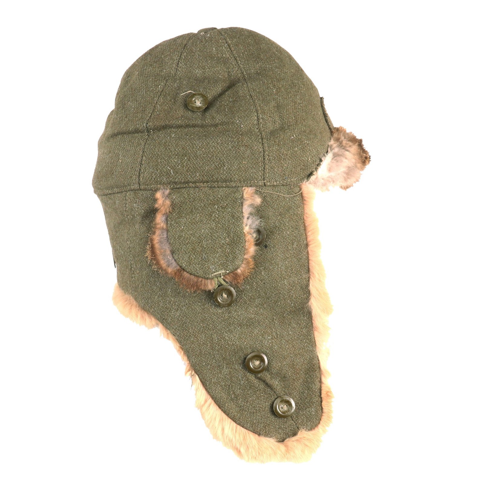 Buy Original WWII Imperial Japanese Army Winter Insulated Cap - dated 1944 | Original Firearms Antique For Sale