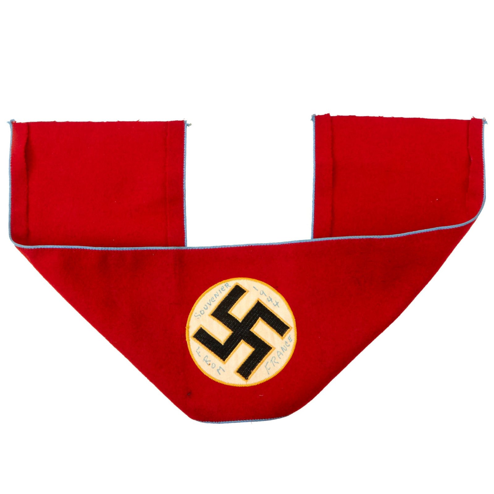 Buy Original German WWII USGI Bring Back NSDAP Local Group Political Leader Candidate Armband - Captured in France 1944 | Original Firearms Antique For Sale
