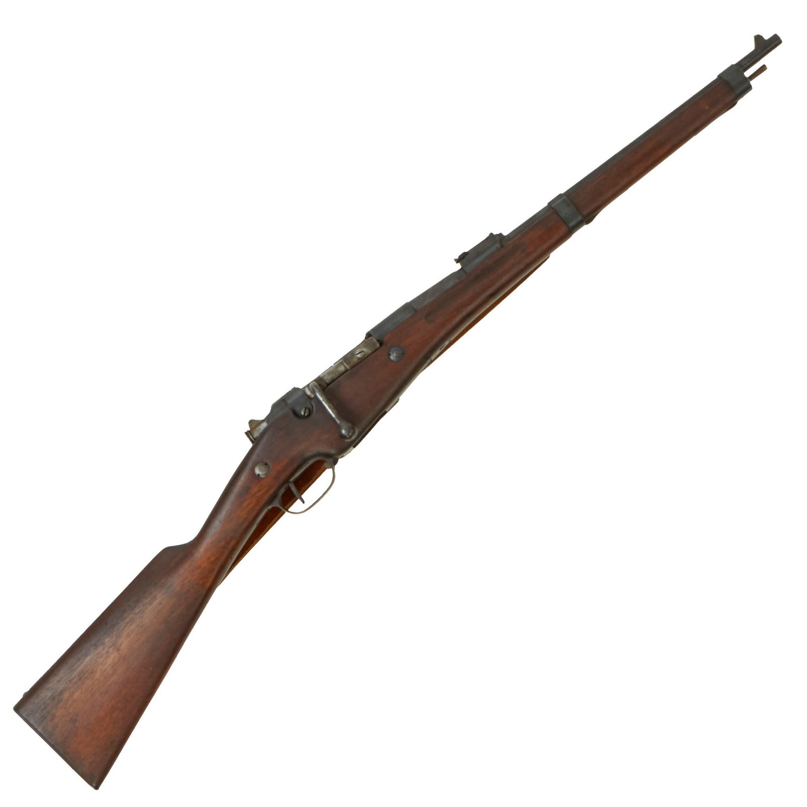 Buy Original Antique French Mannlicher Berthier Mle 1890 Saddle-Ring Carbine by Saint-Étienne dated 1891 - serial F33314 | Original Firearms Antique For Sale