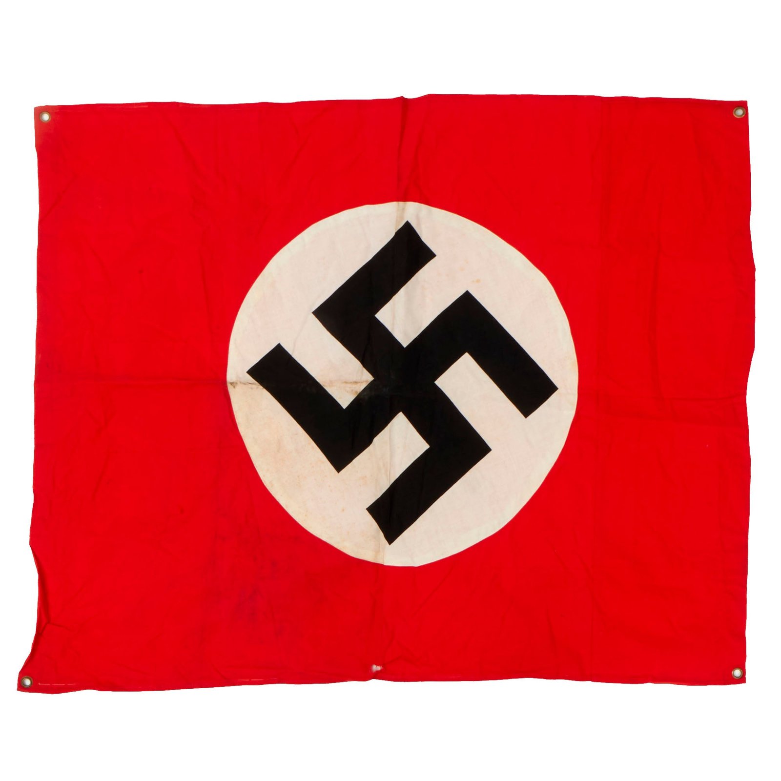 Buy Original German WWII 1936 Dated Panzer Tank & Vehicle Identification Flag - 30 ½" x 37" | Original Firearms Antique For Sale