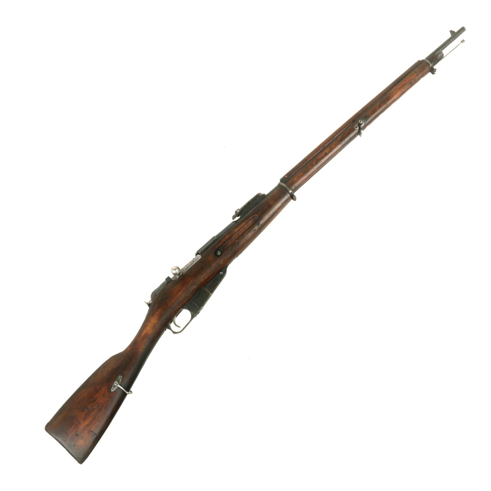 Buy Original Antique Finnish Captured Mosin-Nagant M/91 Infantry Rifle by Sestroretsk Arsenal Serial 39887 - dated 1898 | Original Firearms Antique For Sale