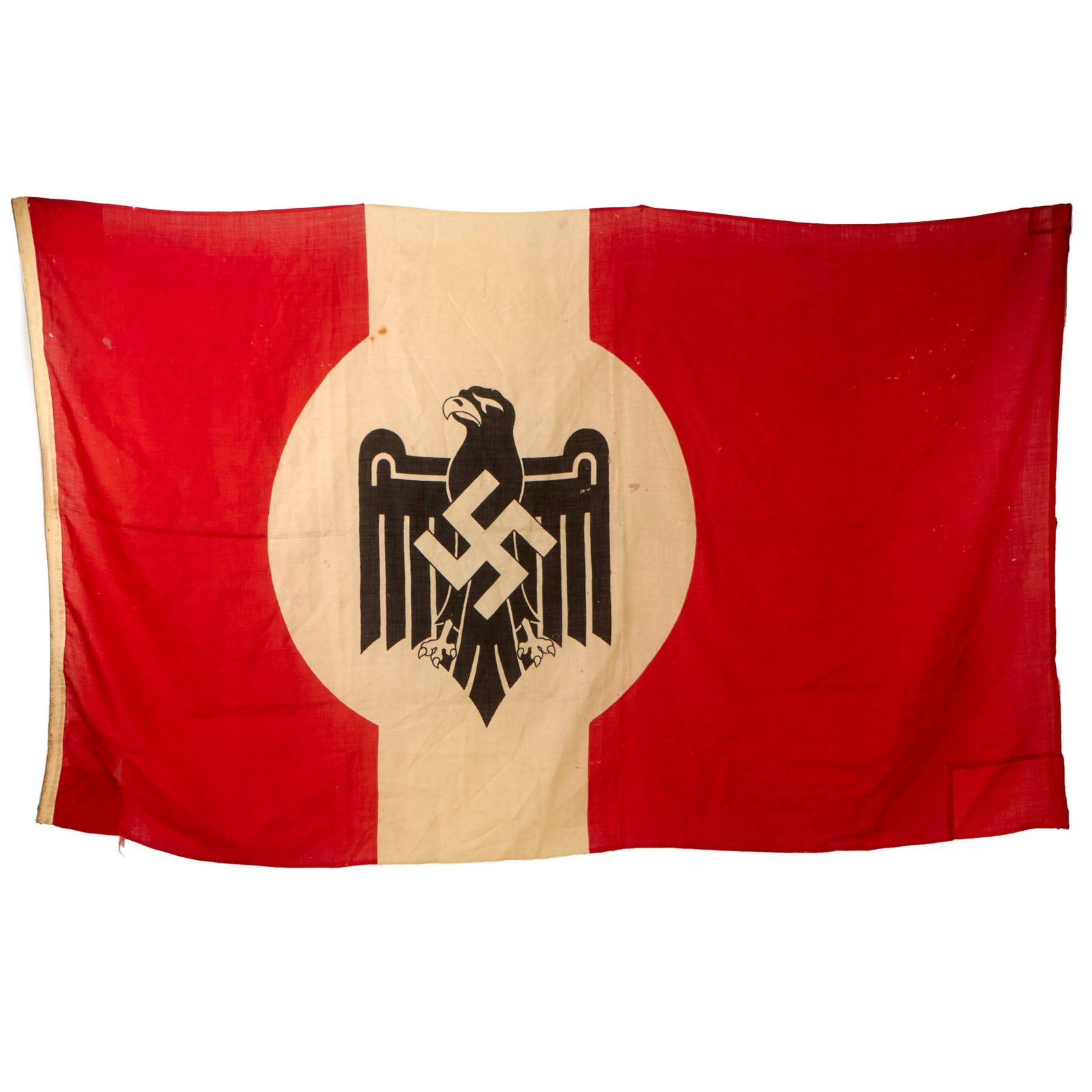 Buy Original German WWII Large NSRL National Socialist Sports Association Flag - 58" × 96" | Original Firearms Antique For Sale