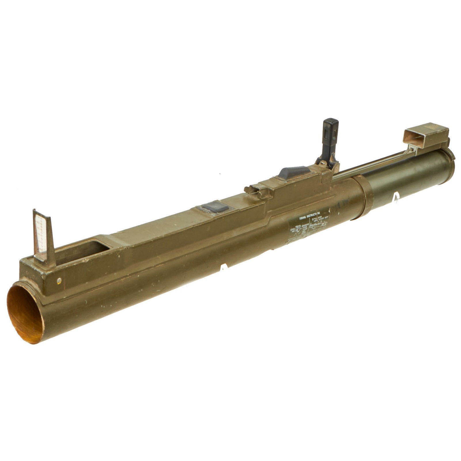 Buy Original U.S. Post Vietnam War Era M72A2 Light Anti-Armor Weapon “LAW” Tube - INERT | Original Firearms Antique For Sale