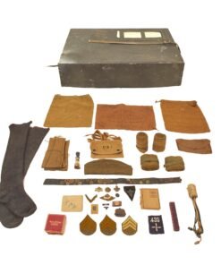 Buy Original WWI U.S.  Army Air Service (USAAS) Named Grouping of Personal Effects and Uniform Items For Sgt. Timothy Riordan, 14th Co., 2nd Air Service Mechanics | Original Firearms Antique For Sale