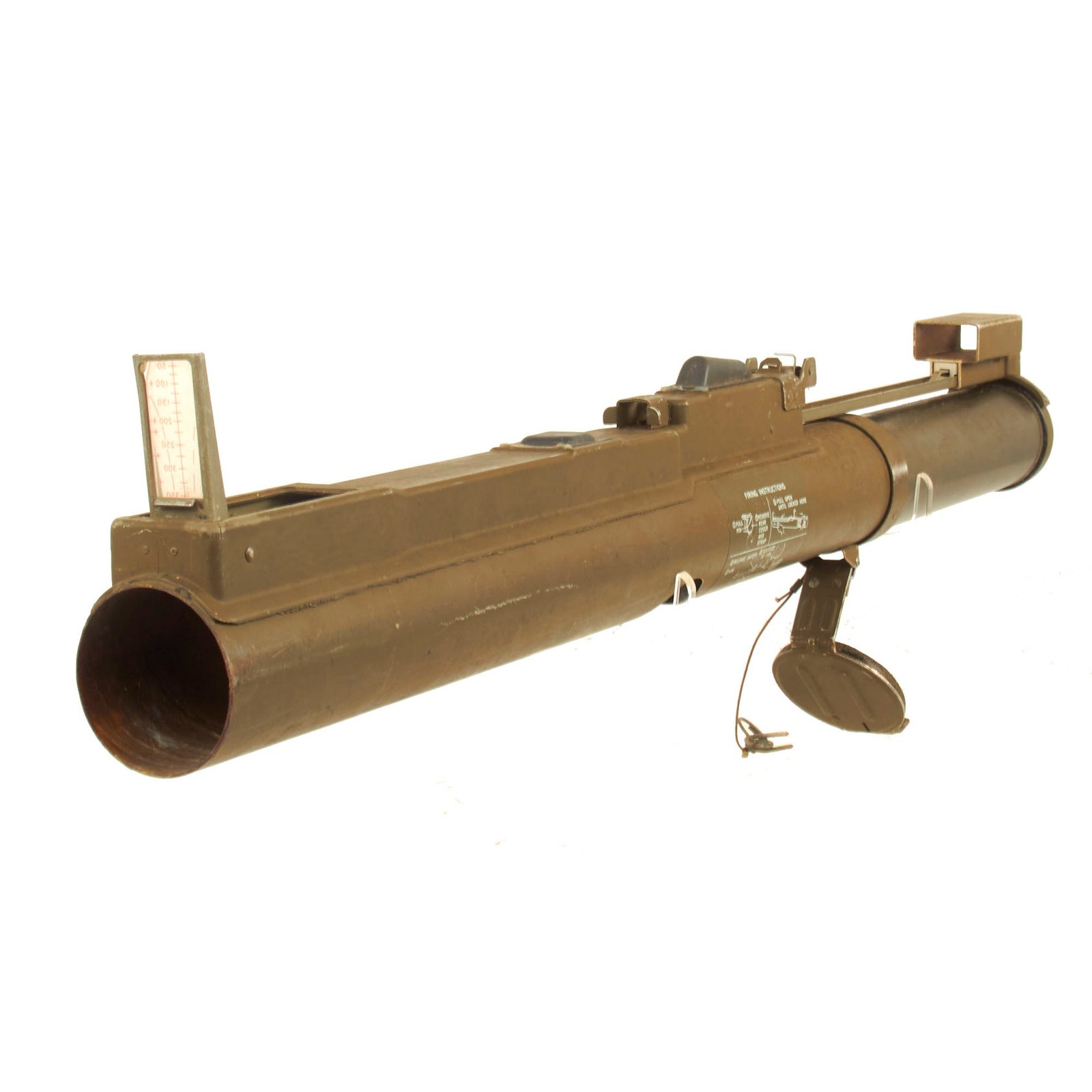 Buy Original U.S. Vietnam War M72A2 Light Anti-Armor Weapon “LAW” Tube - Dated 1972 - INERT | Original Firearms Antique For Sale