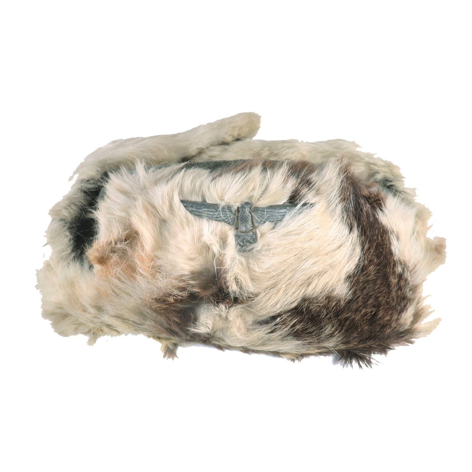 Buy Original German WWII Eastern Front Heer Army Rabbit Fur Pelzmütze Winter Hat | Original Firearms Antique For Sale