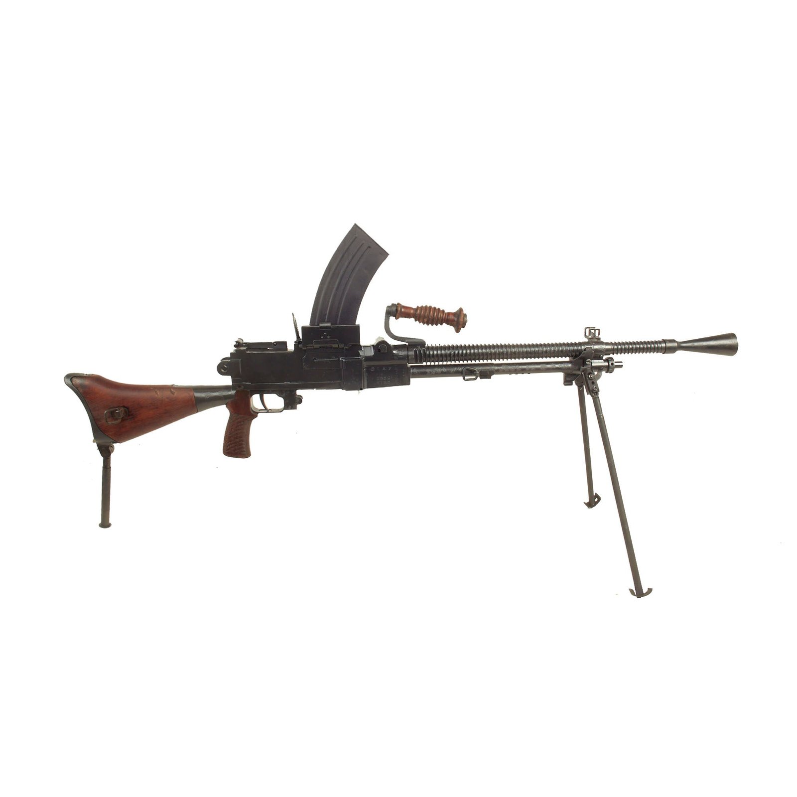 Buy Original WWII Imperial Japanese 1943 Dated Type 99 Display Light Machine Gun with Monopod & Flash Hider - Serial 5625 | Original Firearms Antique For Sale