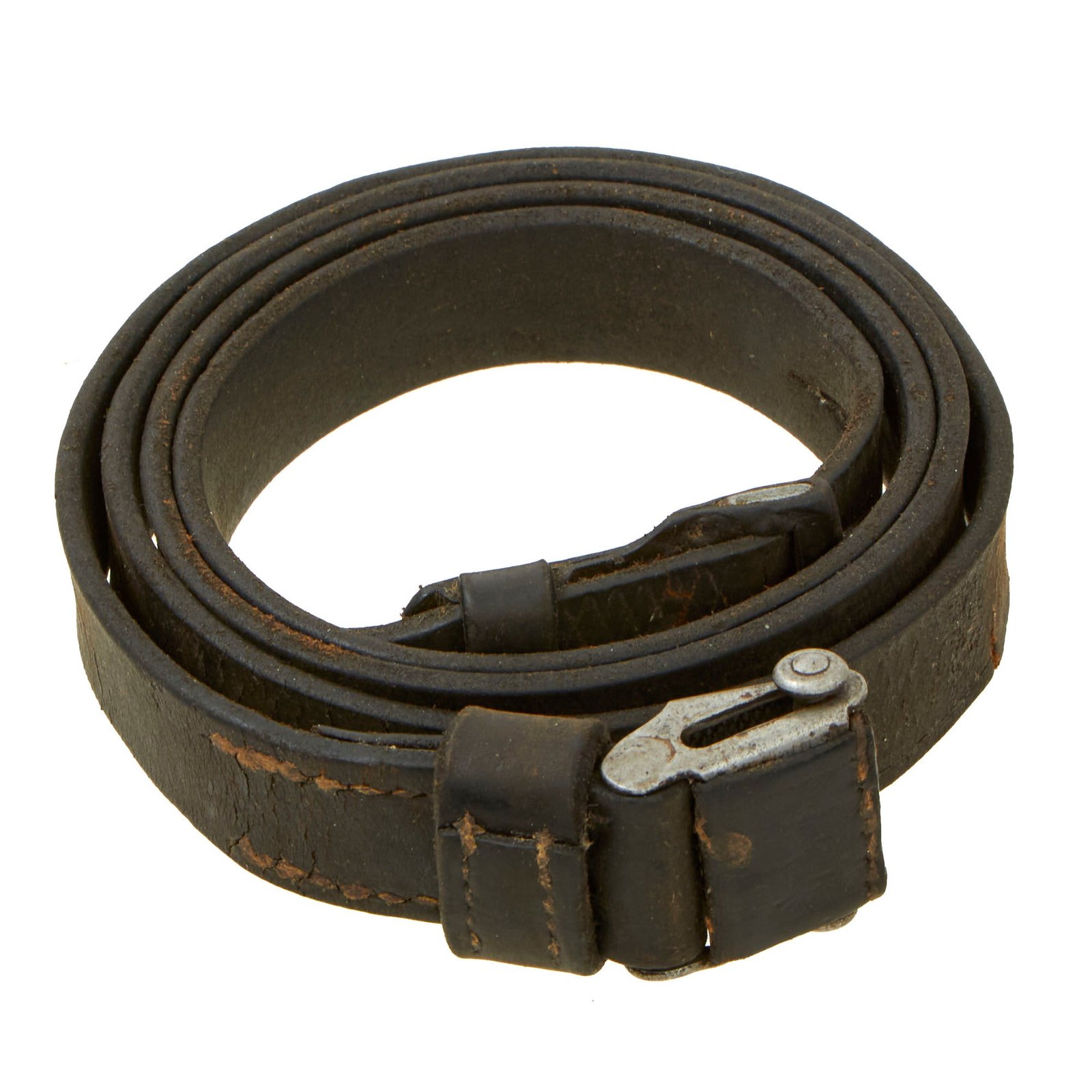 Buy Original German WWII Karabiner 98 kurz K98k Leather Sling with Buckle - Kar98k | Original Firearms Antique For Sale