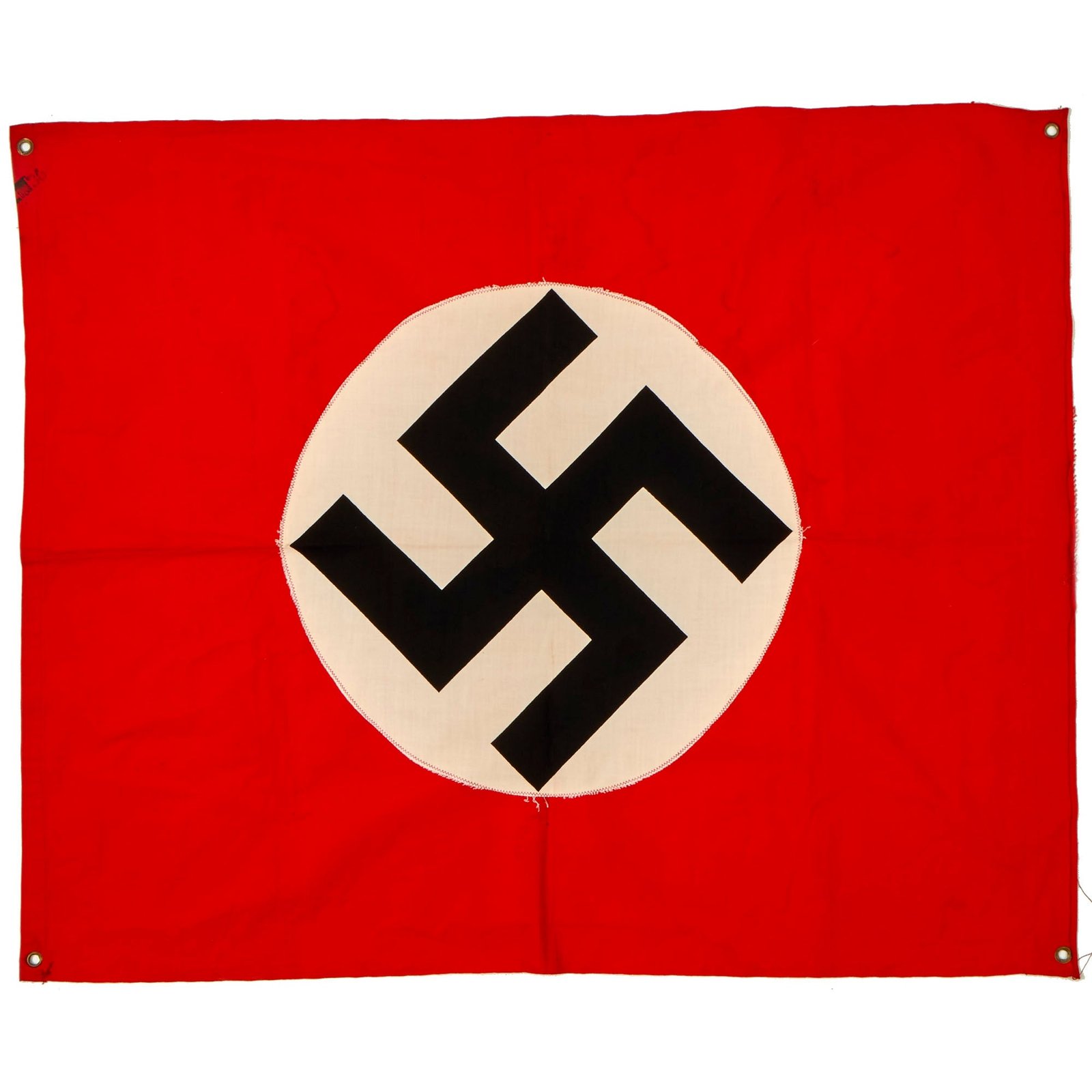 Buy Original German WWII 1936 Dated Panzer Tank & Vehicle Identification Flag - 30 ½" x 38" | Original Firearms Antique For Sale