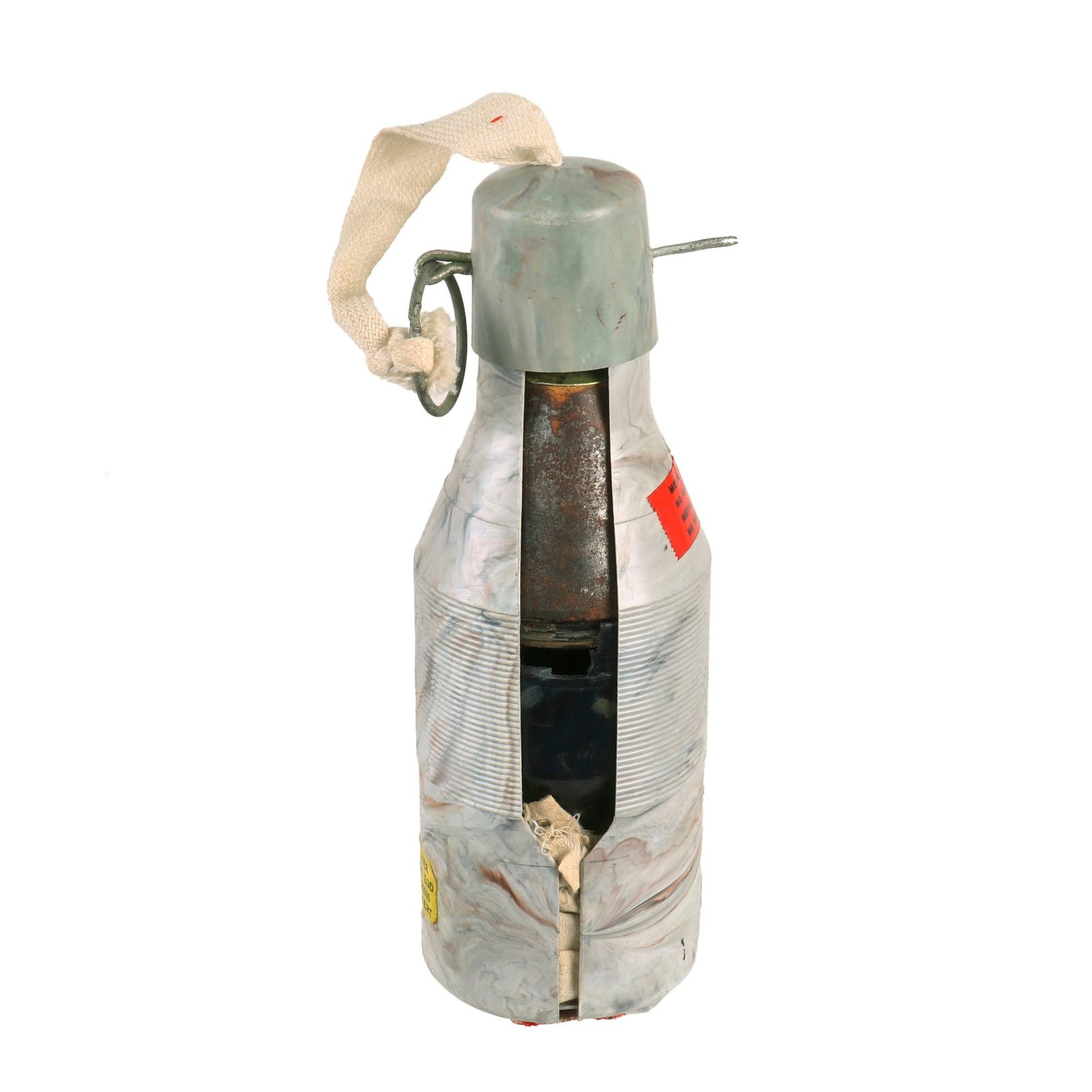 Buy Original Egyptian Yom Kippur War Era Inert Rare HOSAM Type II Anti-Tank Grenade - With Washington D.C. EOD Training Aid Sticker | Original Firearms Antique For Sale