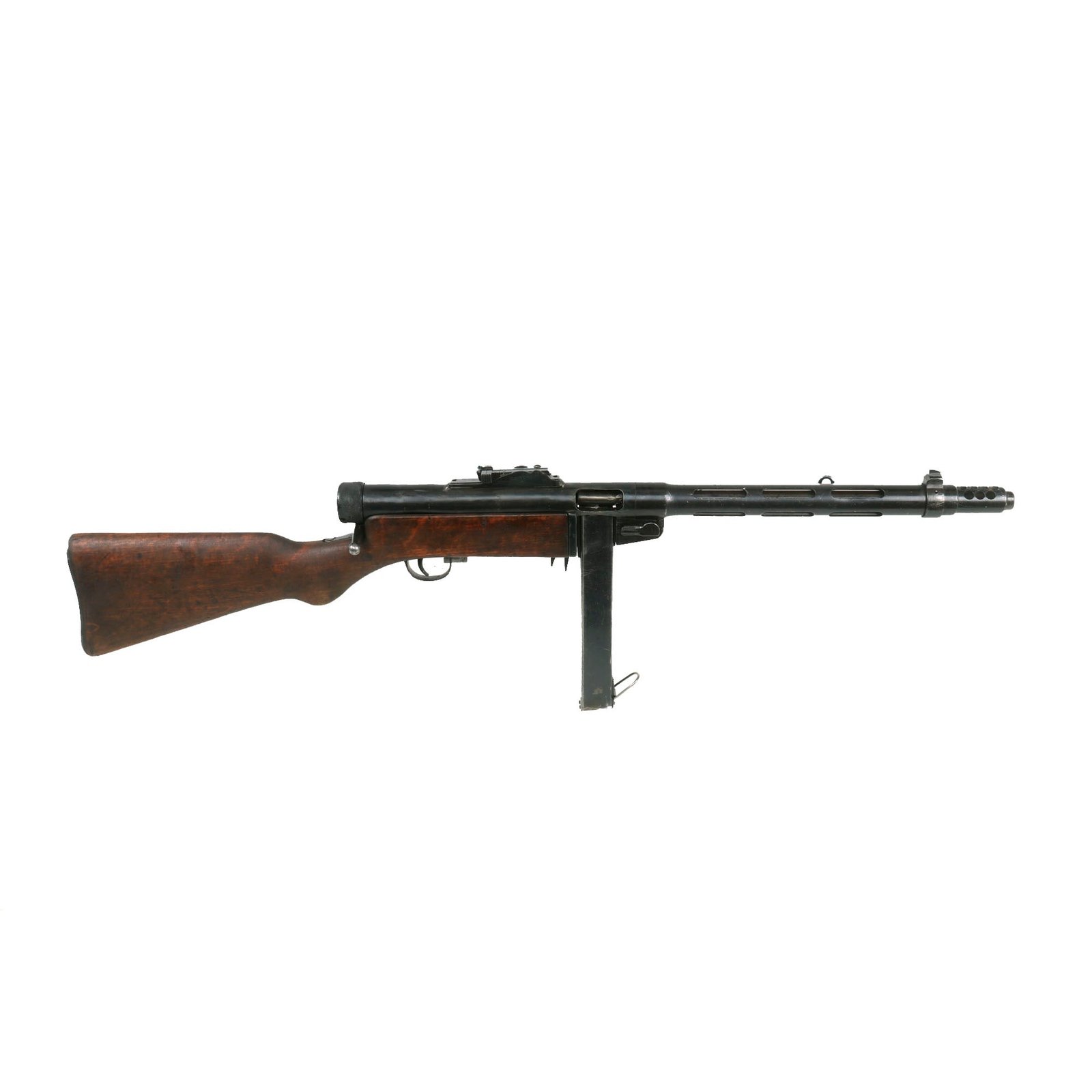 Buy Original Finnish WWII Suomi KP/-31 M31 9mm Display SMG with Stick Magazine - Serial 58591 | Original Firearms Antique For Sale