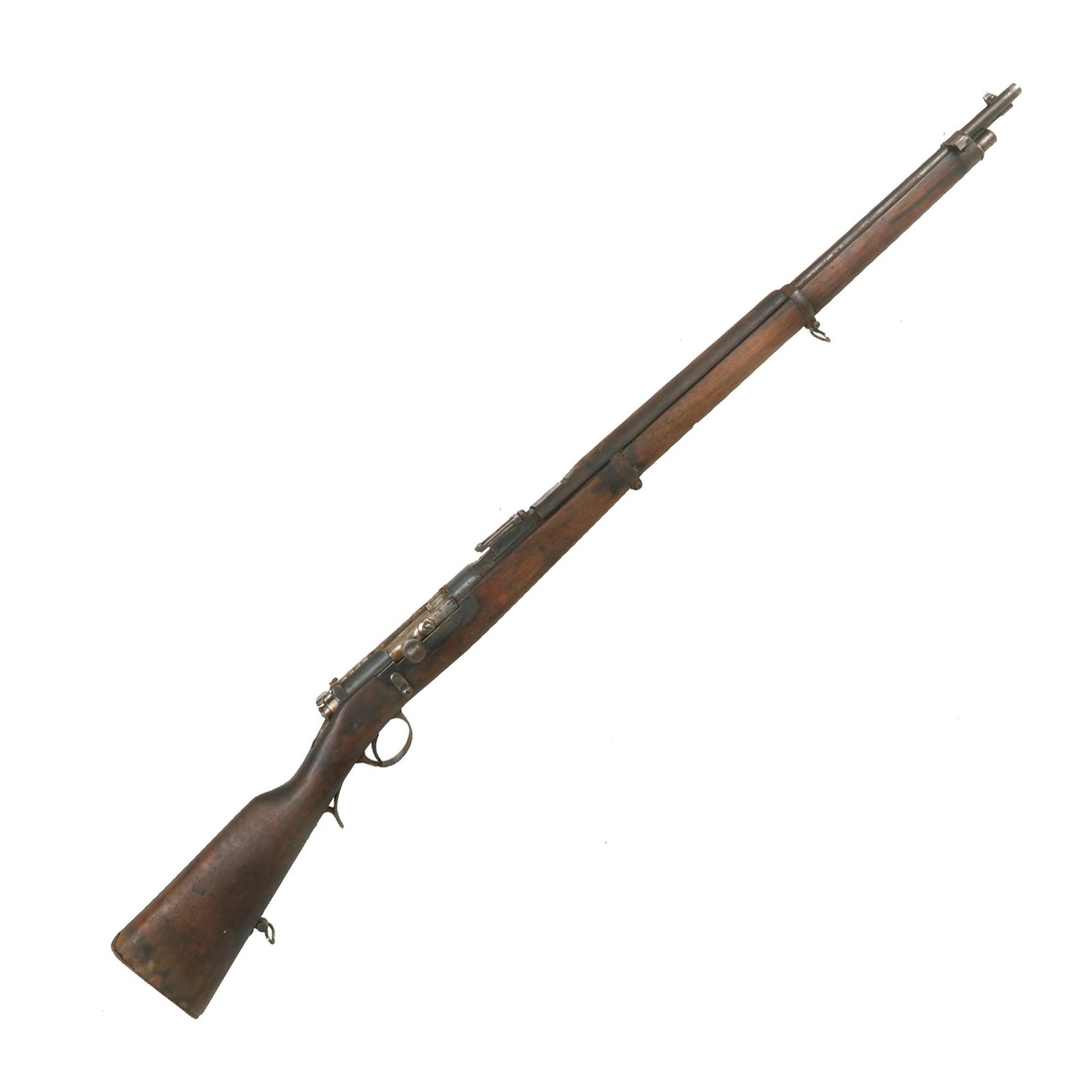 Buy Original Portuguese Kropatschek M.1886/89 Colonial Infantry Rifle made by ŒWG Steyr dated 1886 - Serial I767 | Original Firearms Antique For Sale