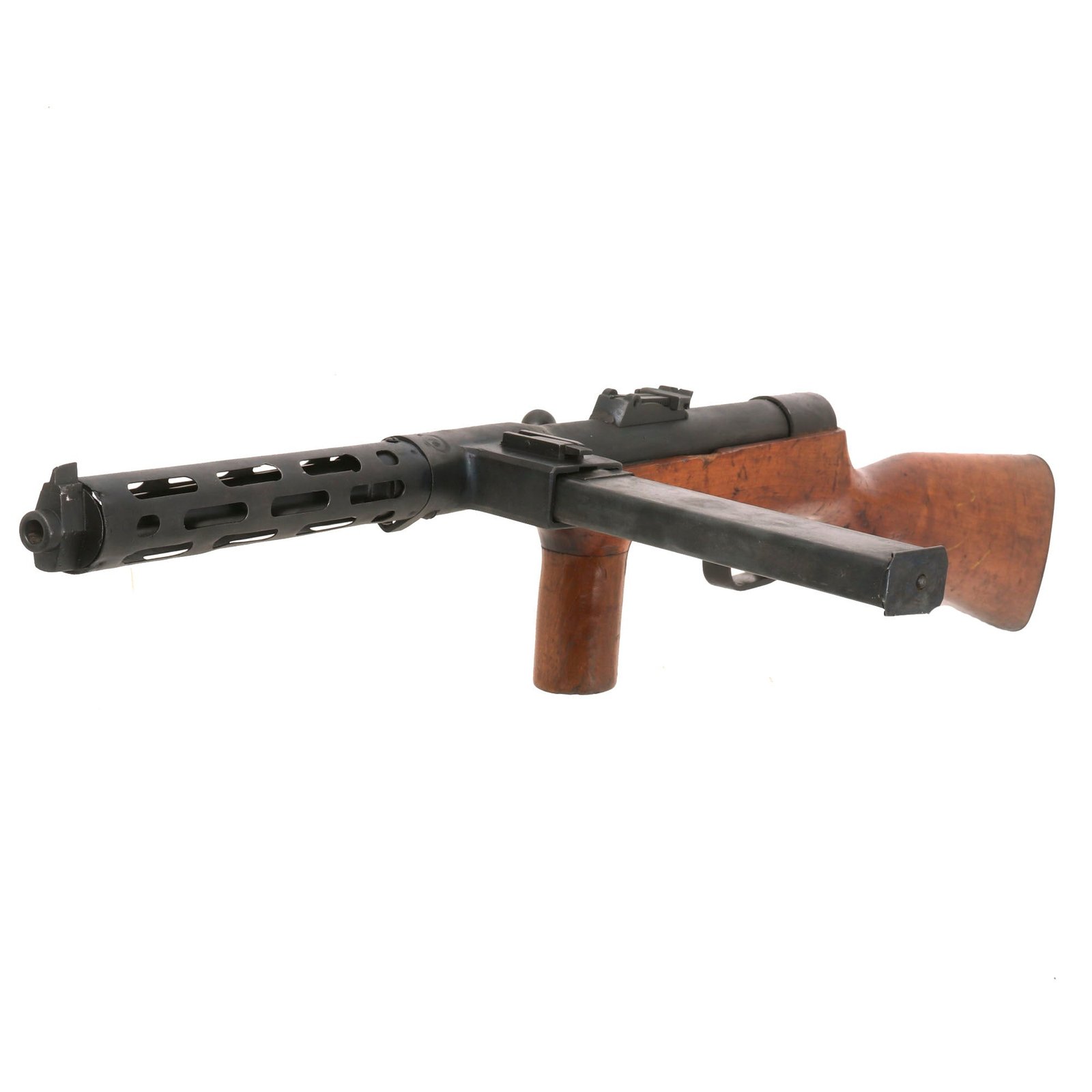 Buy Original German Pre-WWII Spanish Civil Guard Marked ERMA EMP Display Sub Machine Gun with Display Magazine - Serial D-2980 | Original Firearms Antique For Sale